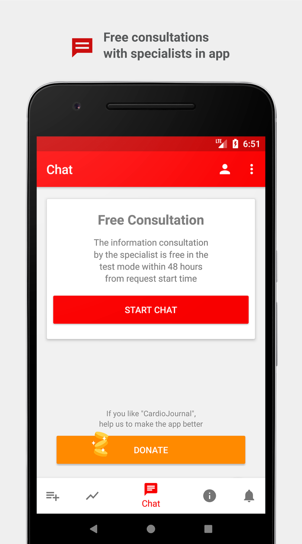 اسکرین شات 4 برنامه Cardio Journal — Blood Pressure Log