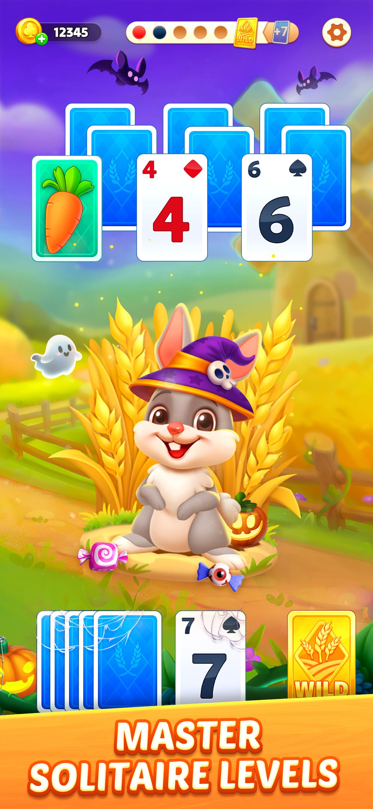 اسکرین شات 3 بازی Solitaire Farm Adventure Games
