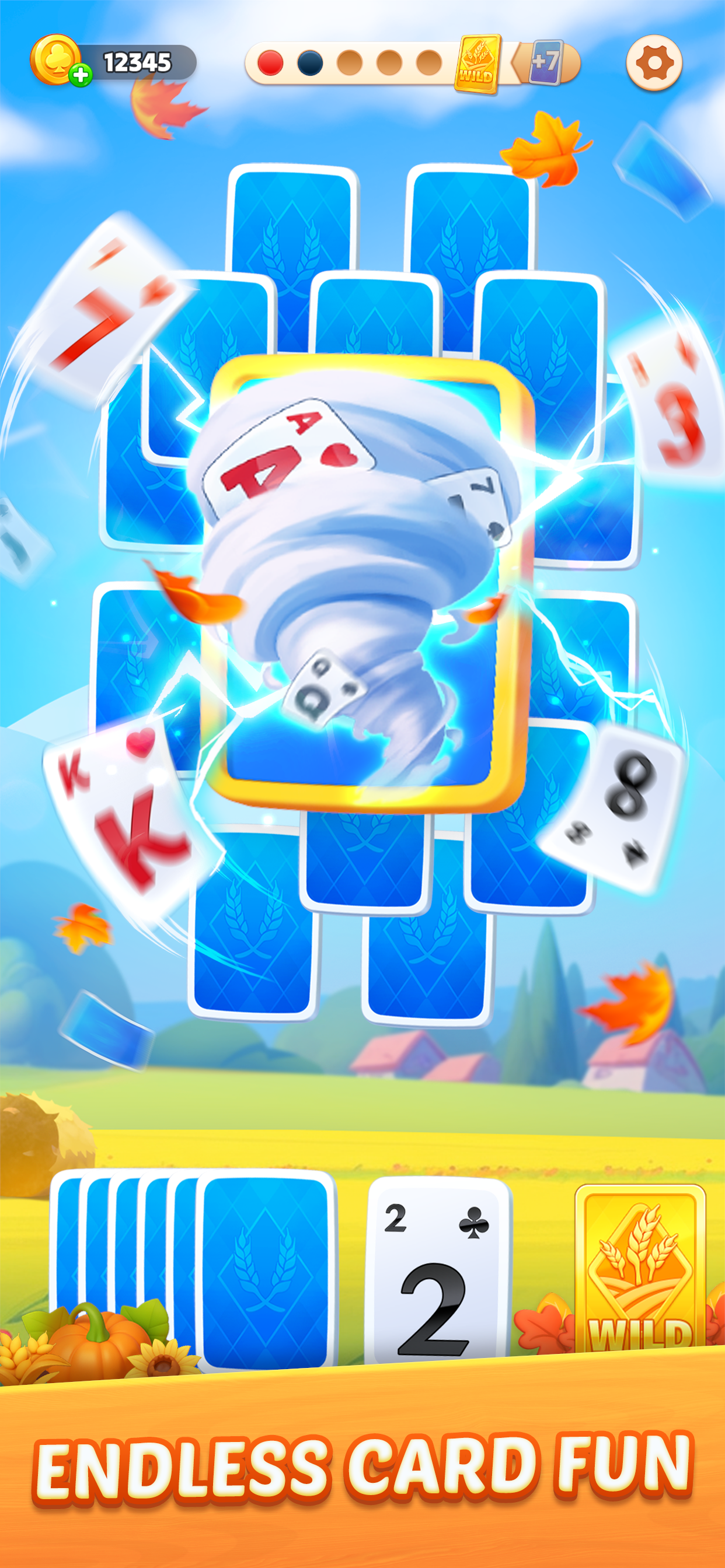 اسکرین شات 2 بازی Solitaire Farm Adventure