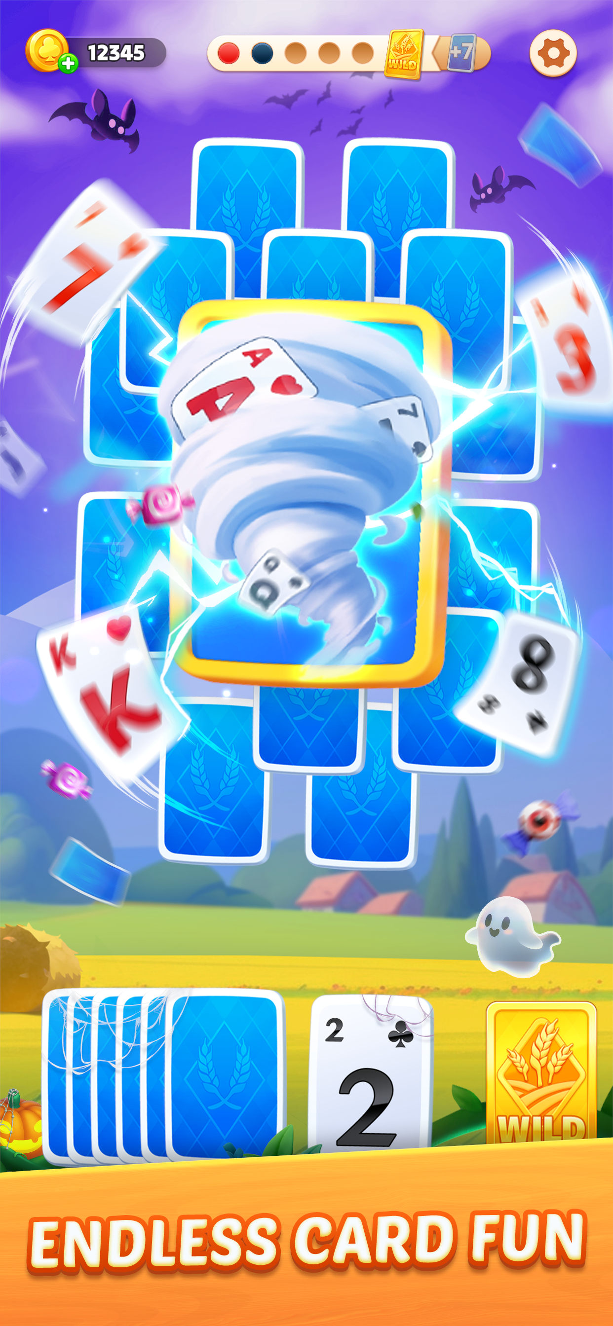 اسکرین شات 2 بازی Solitaire Farm Adventure Games