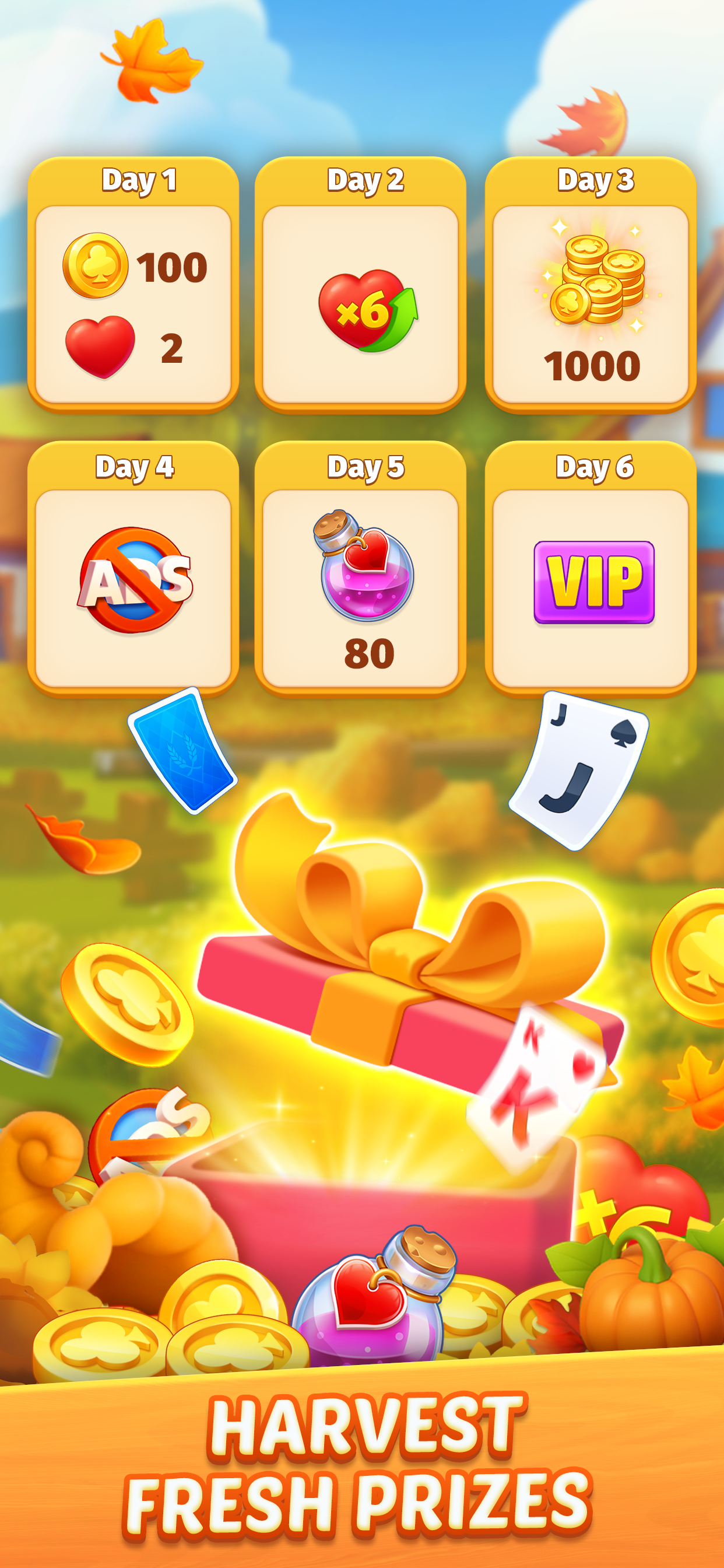 اسکرین شات 6 بازی Solitaire Farm Adventure