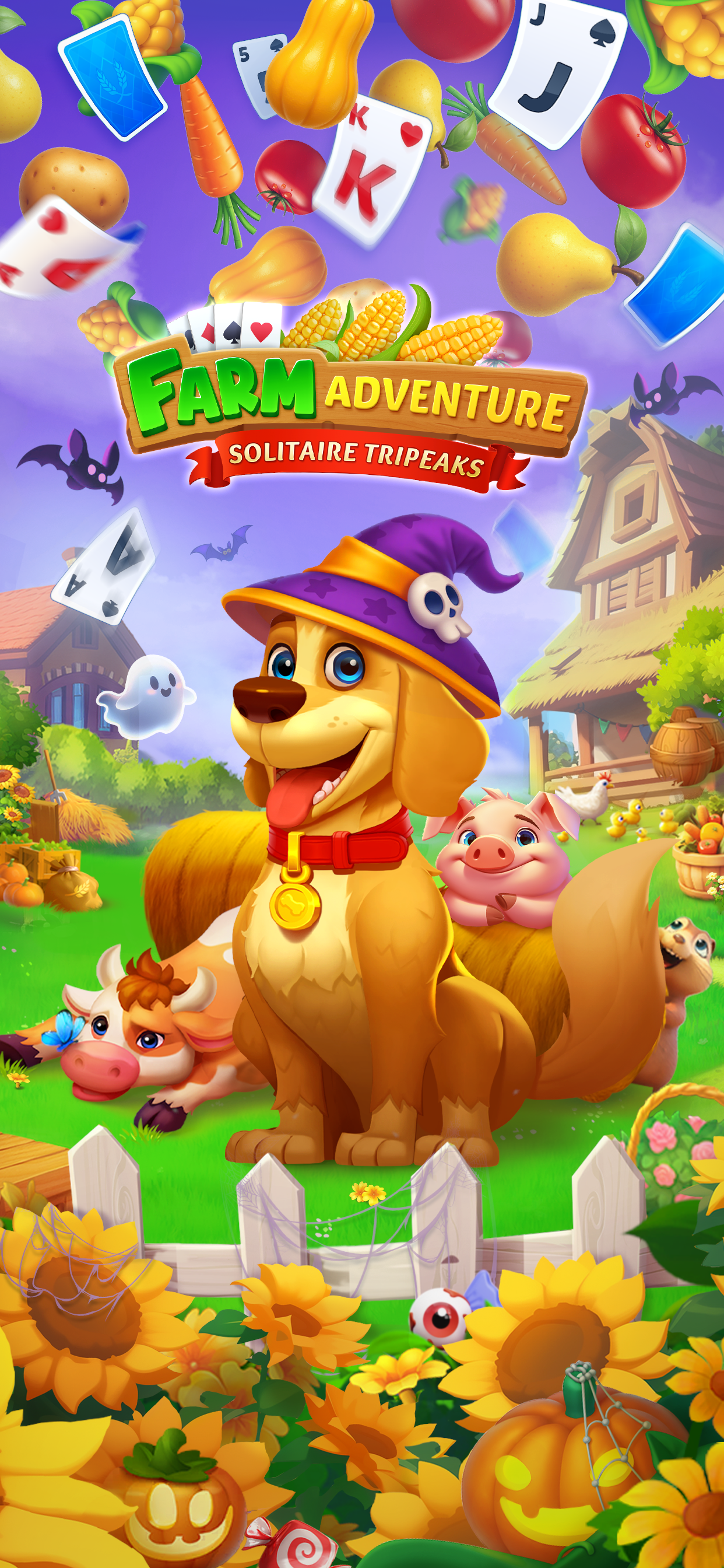 اسکرین شات 1 بازی Solitaire Farm Adventure Games