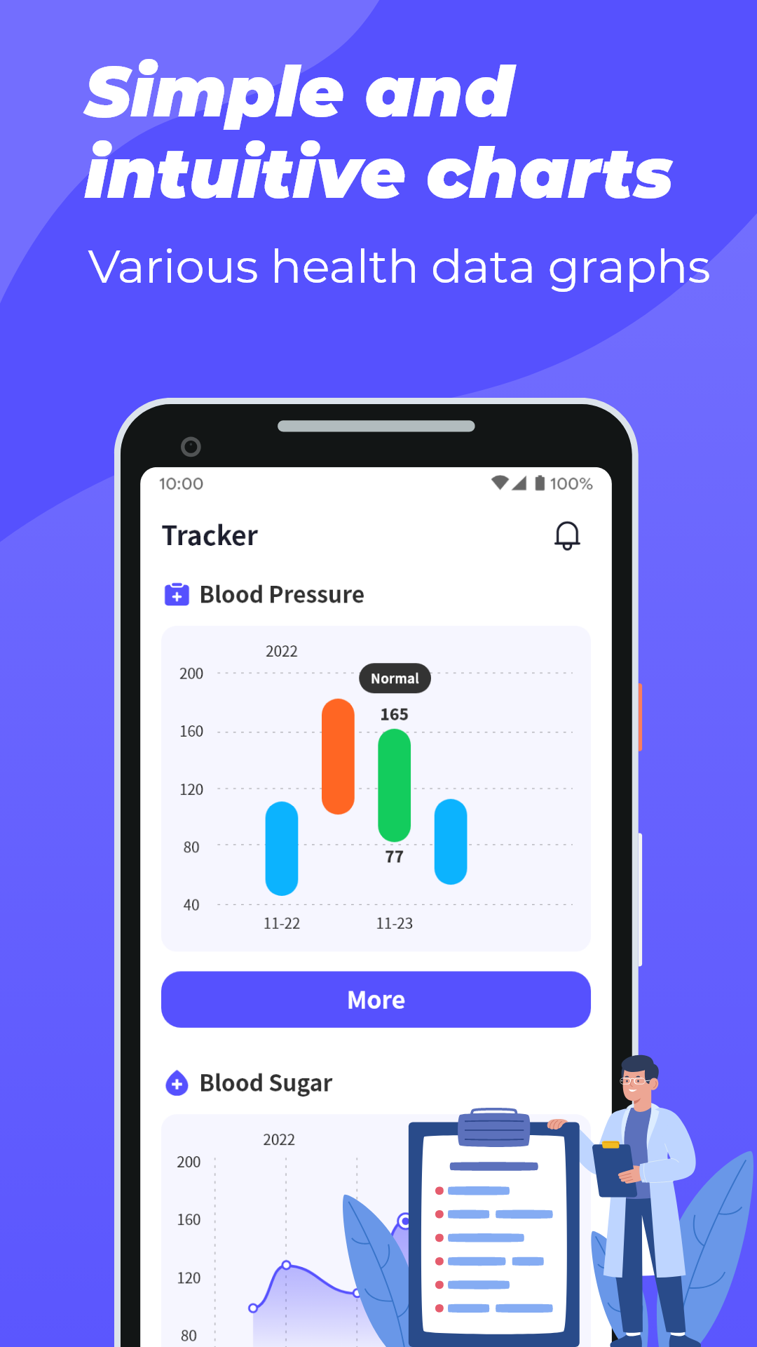 اسکرین شات 3 برنامه Blood Pressure App