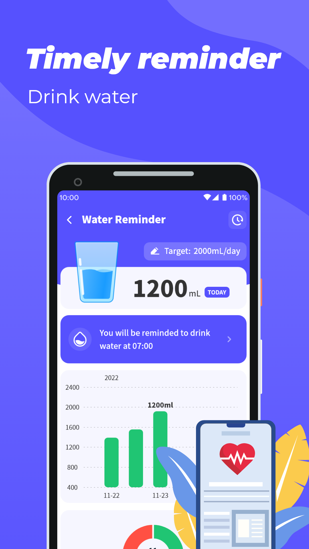 اسکرین شات 2 برنامه Blood Pressure App