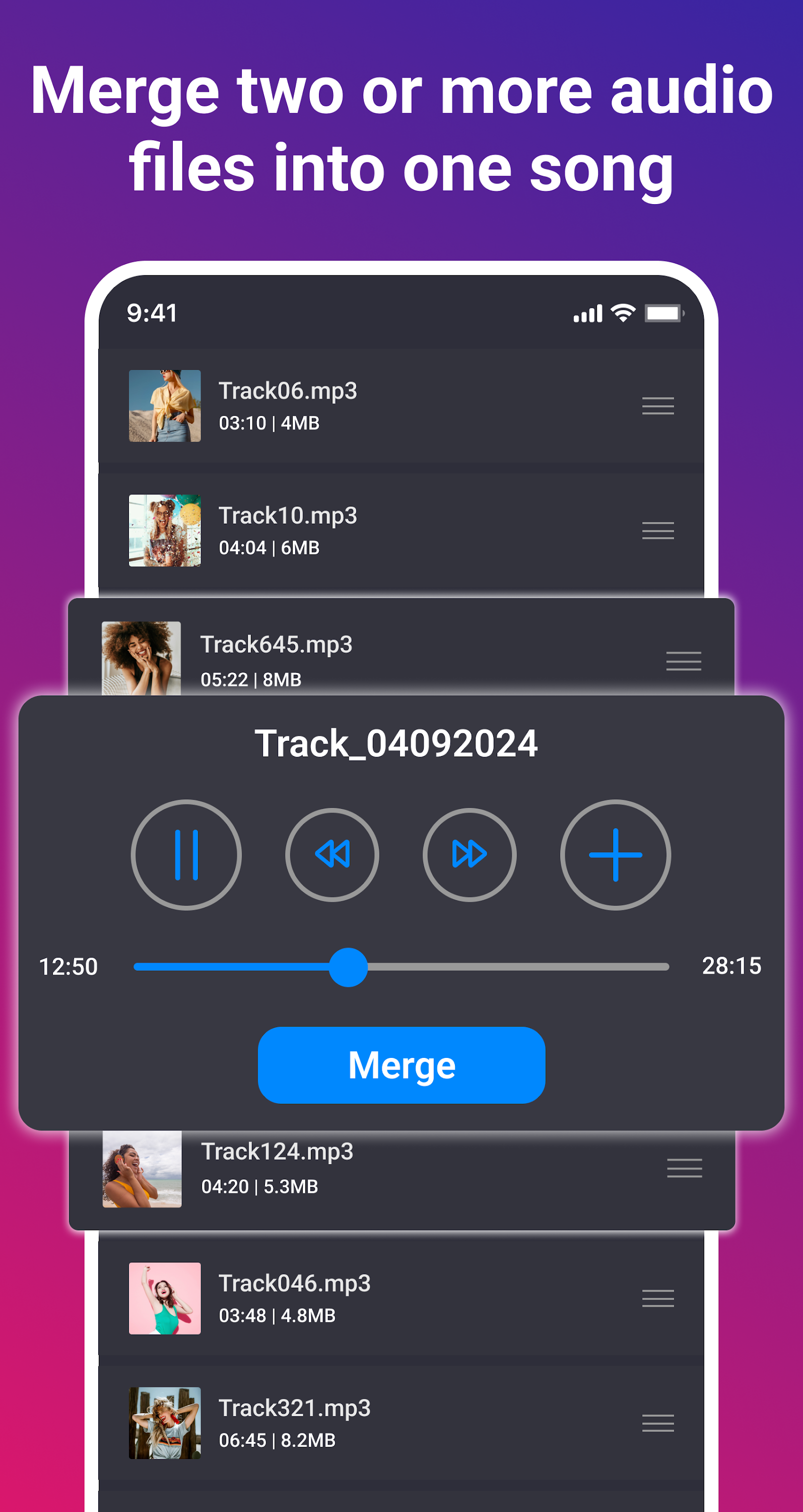 اسکرین شات 2 برنامه Audio Cutter, Music Cutter