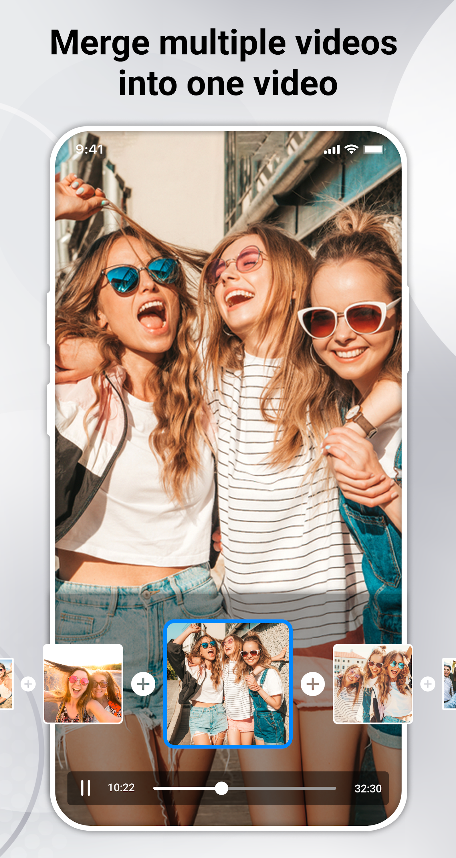 اسکرین شات 2 برنامه Video Cutter, Merger & Editor