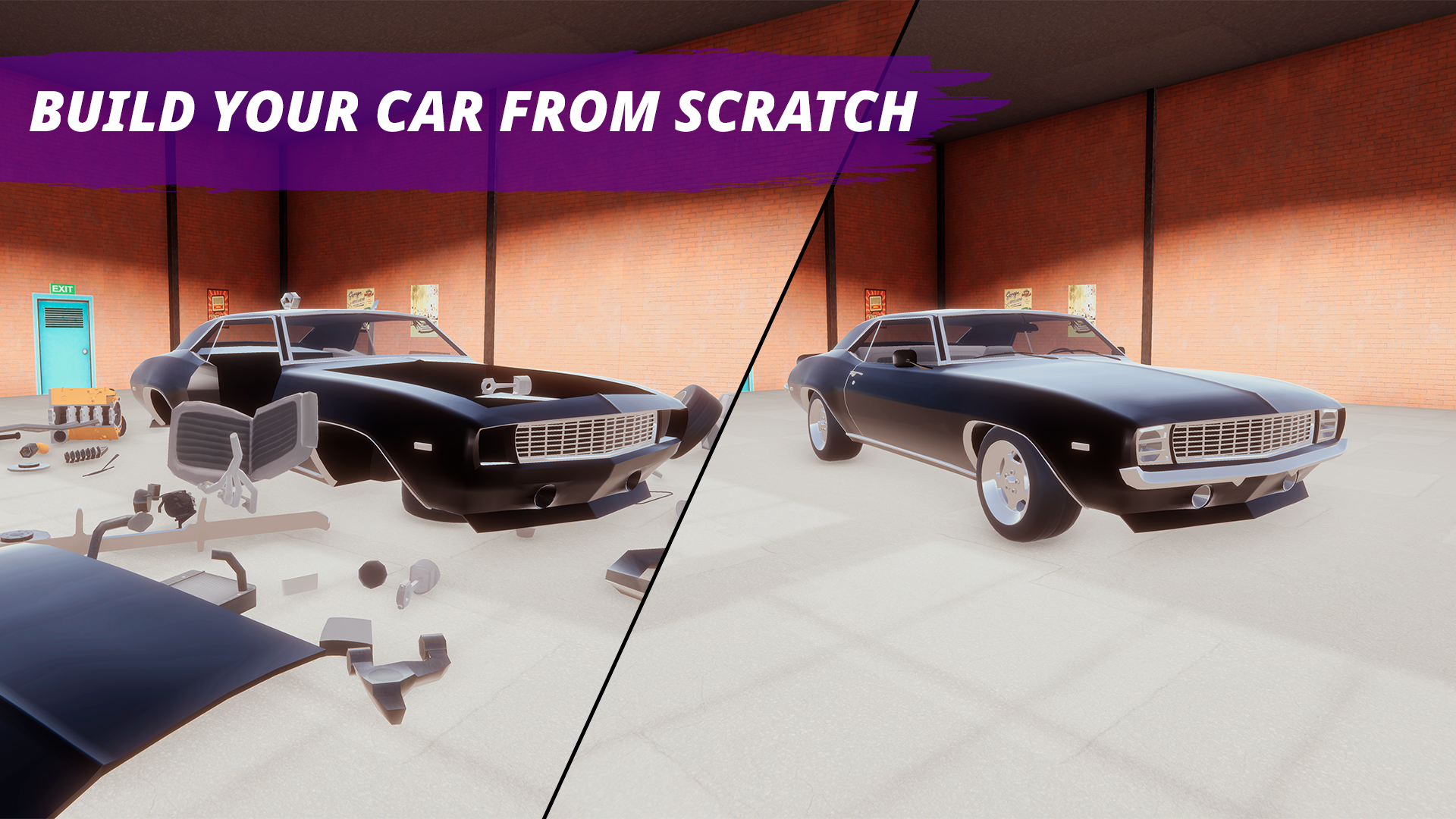 اسکرین شات 1 بازی Mechanic: Car Tuning Simulator