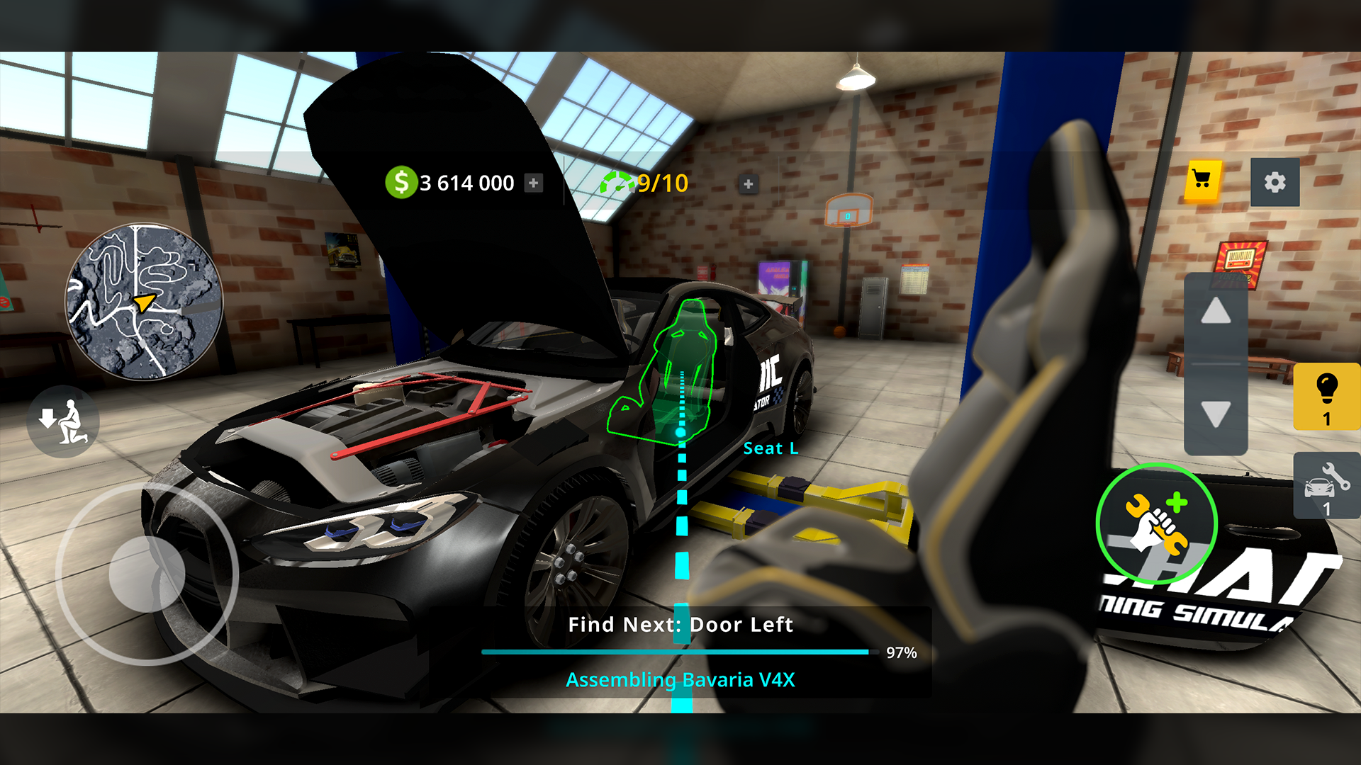 اسکرین شات 3 بازی Mechanic: Car Tuning Simulator