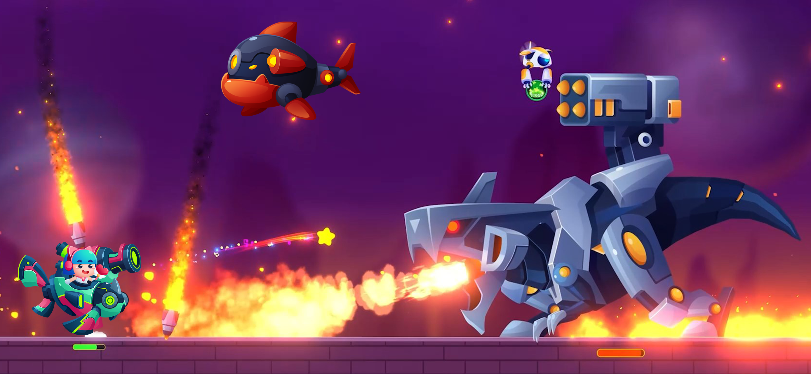 اسکرین شات 3 بازی Crash of Robot