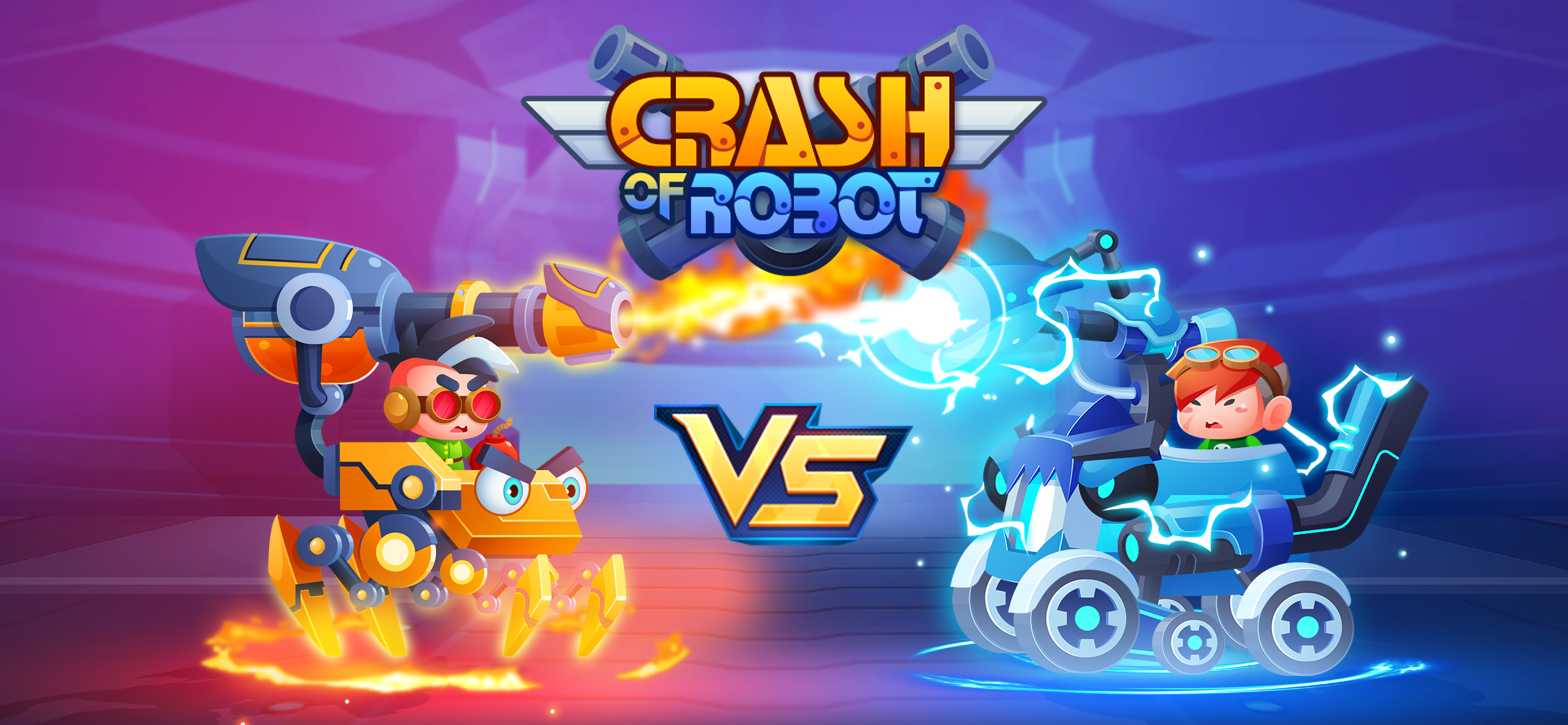 اسکرین شات 1 بازی Crash of Robot
