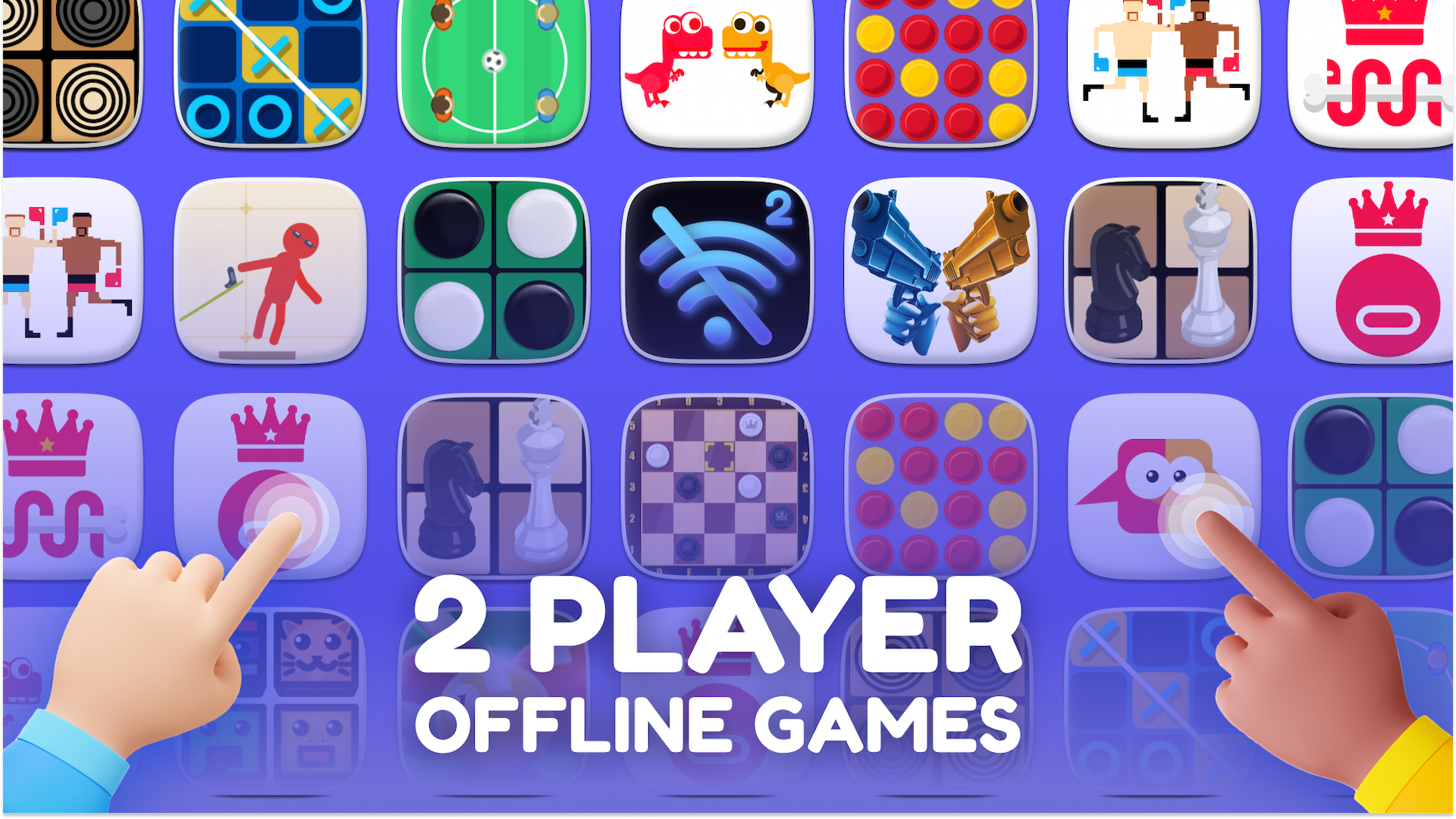 اسکرین شات 1 بازی 2 Player - Offline Games - Two