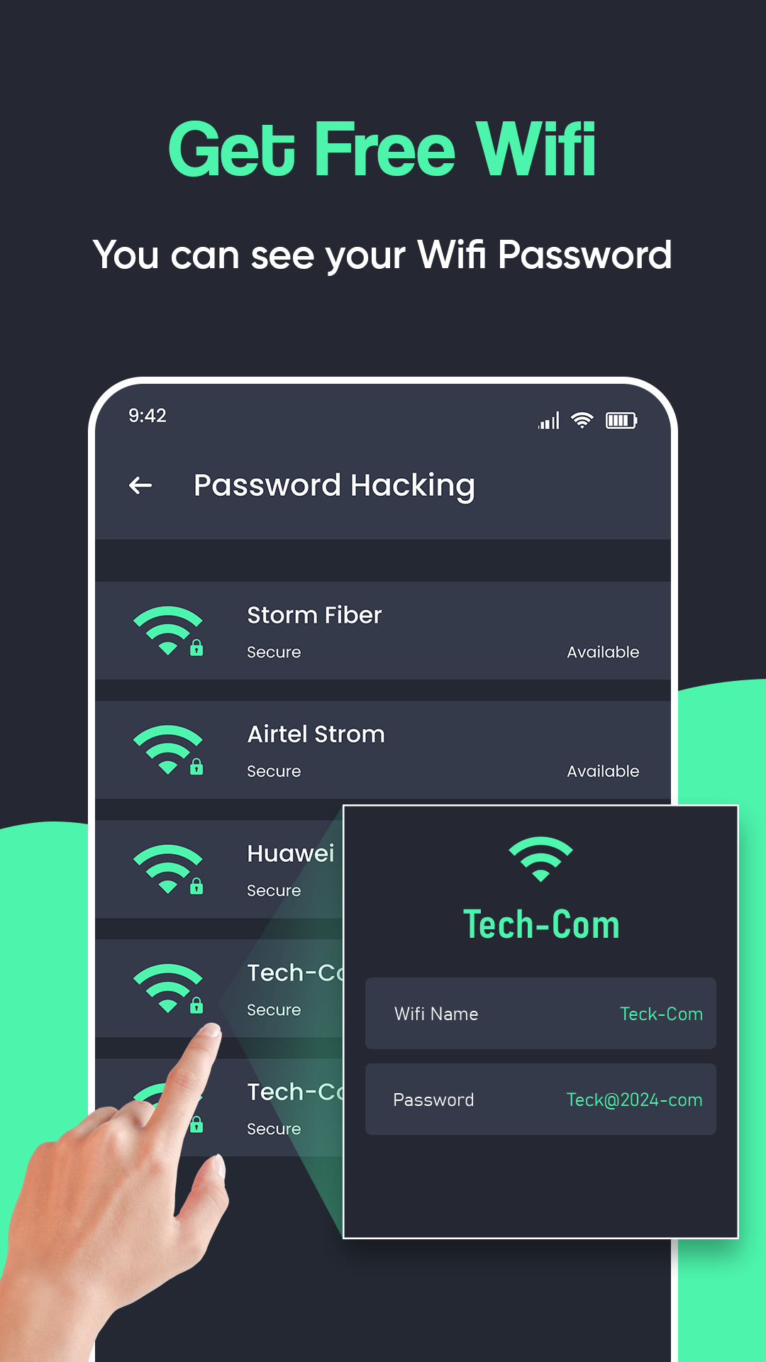 اسکرین شات 3 برنامه Wifi Password Hacker Prank