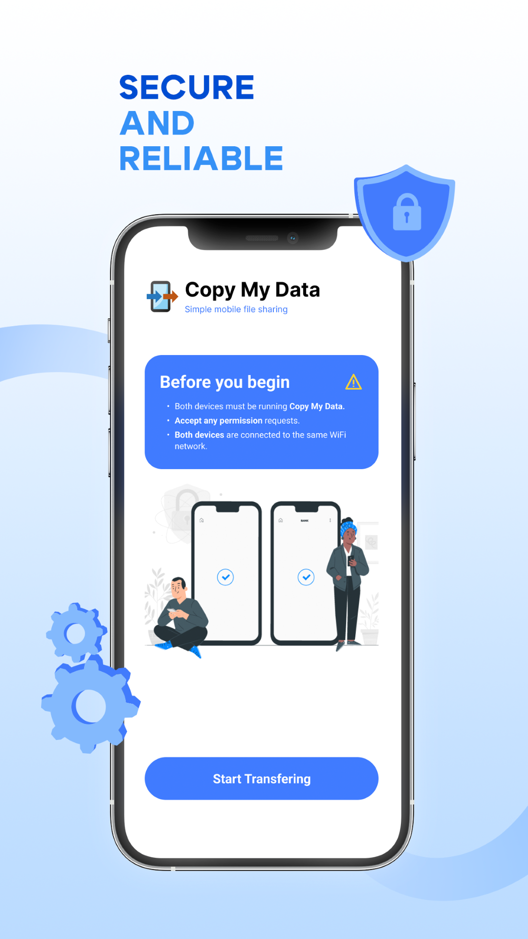 اسکرین شات 3 برنامه Copy My Data: Transfer Content