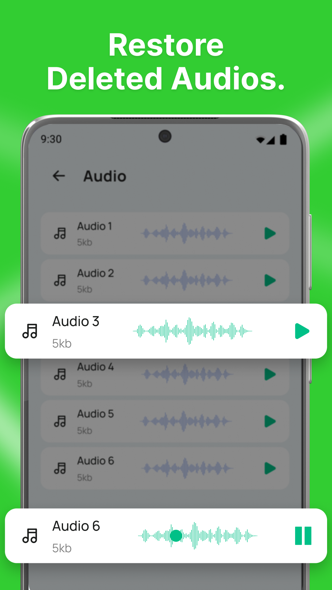 اسکرین شات 6 برنامه Recover Deleted Messages App