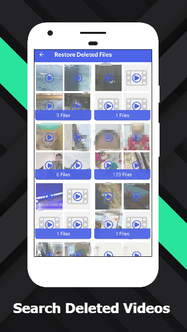 اسکرین شات 2 برنامه Deleted Media File Recovery