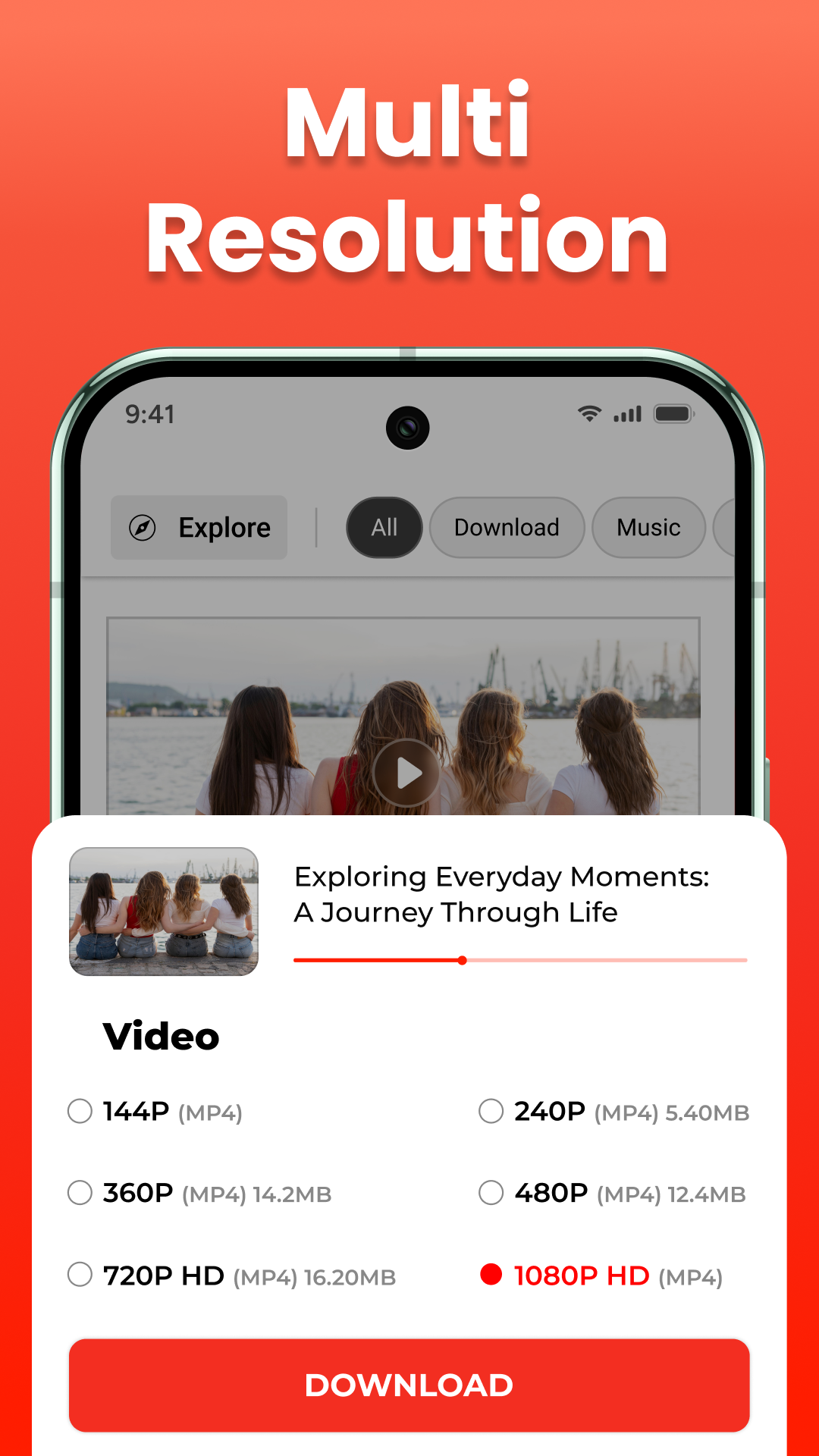 اسکرین شات 4 برنامه X Video Downloader - HD Player