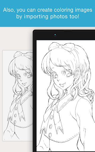 اسکرین شات 5 برنامه MediBang Colors coloring book