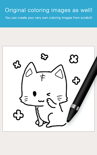 اسکرین شات 4 برنامه MediBang Colors coloring book