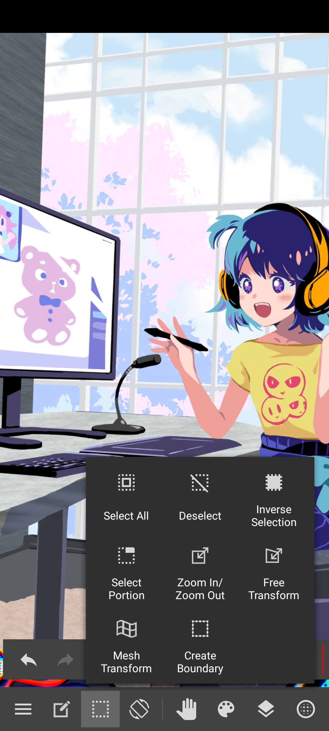 اسکرین شات 3 برنامه MediBang Paint:Draw Art, Comic