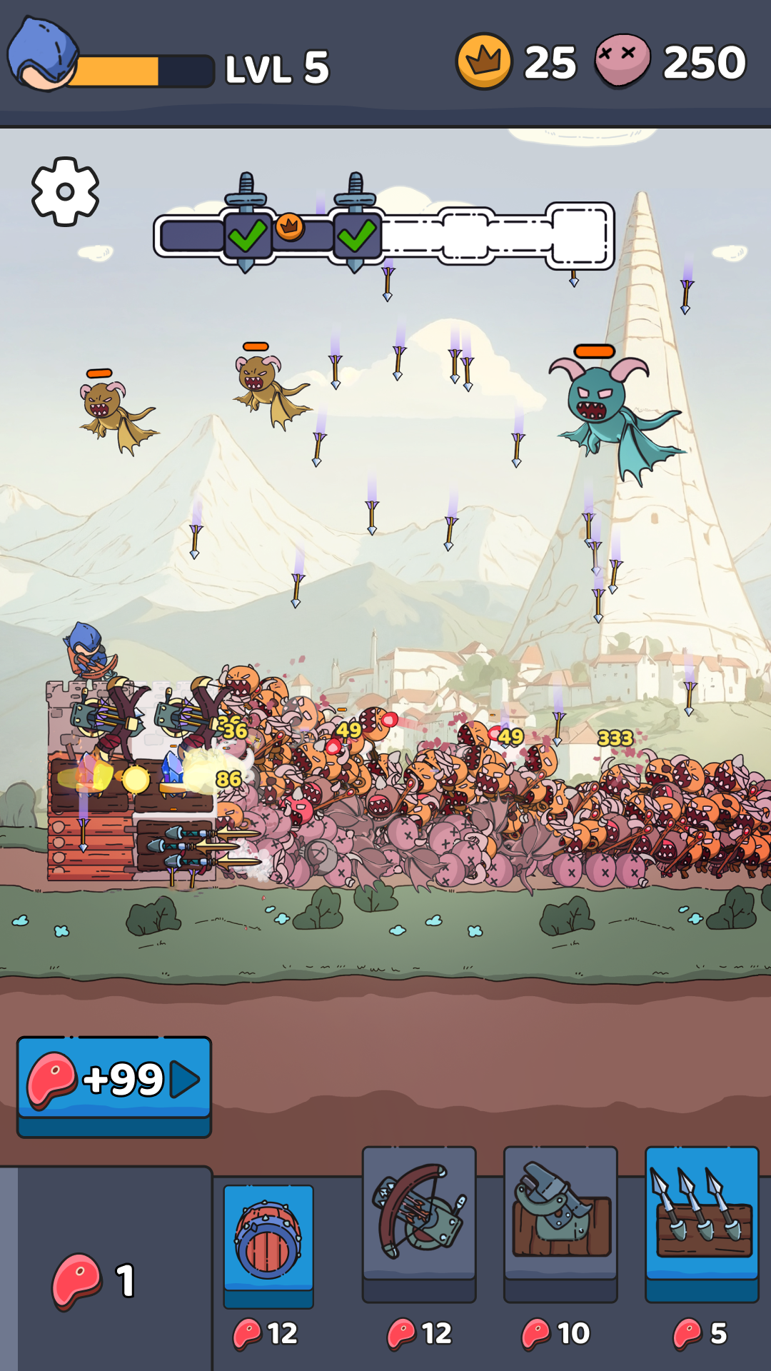 اسکرین شات 3 بازی Tower vs Goblins
