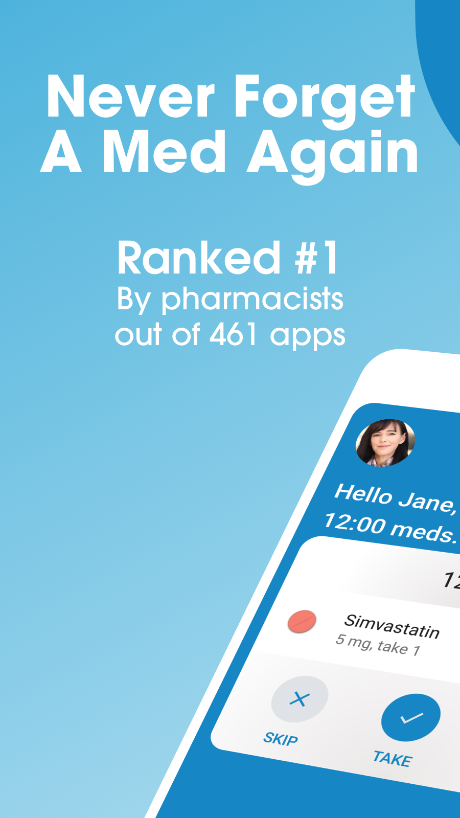 اسکرین شات 2 برنامه Medisafe Pill & Med Reminder