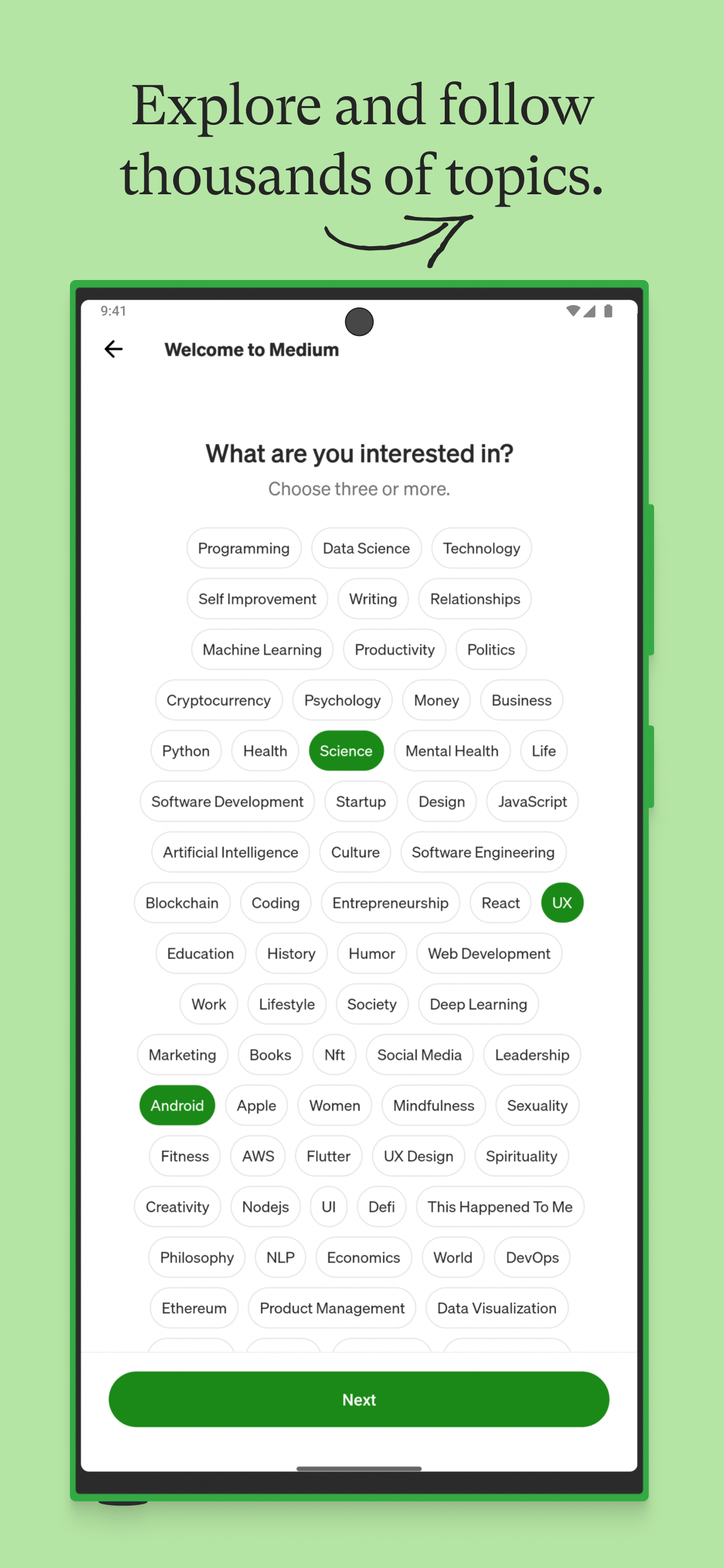 اسکرین شات 2 برنامه Medium
