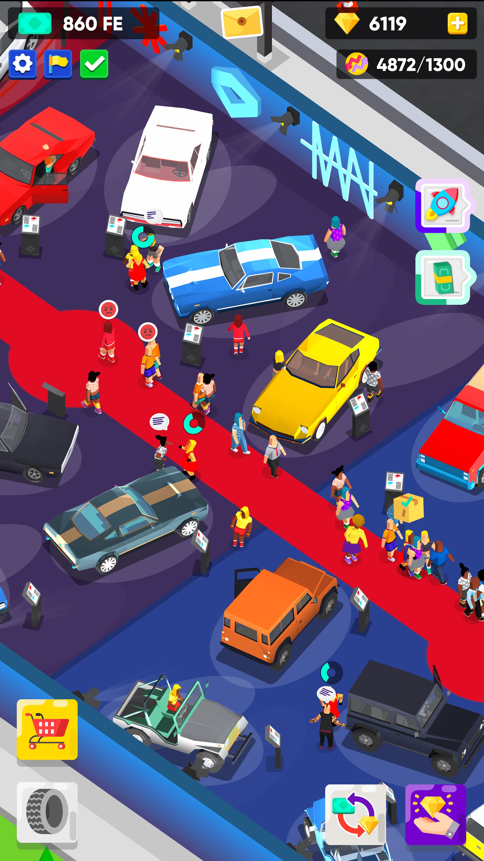 اسکرین شات 8 بازی Car Shop Tycoon: Idle Dealer