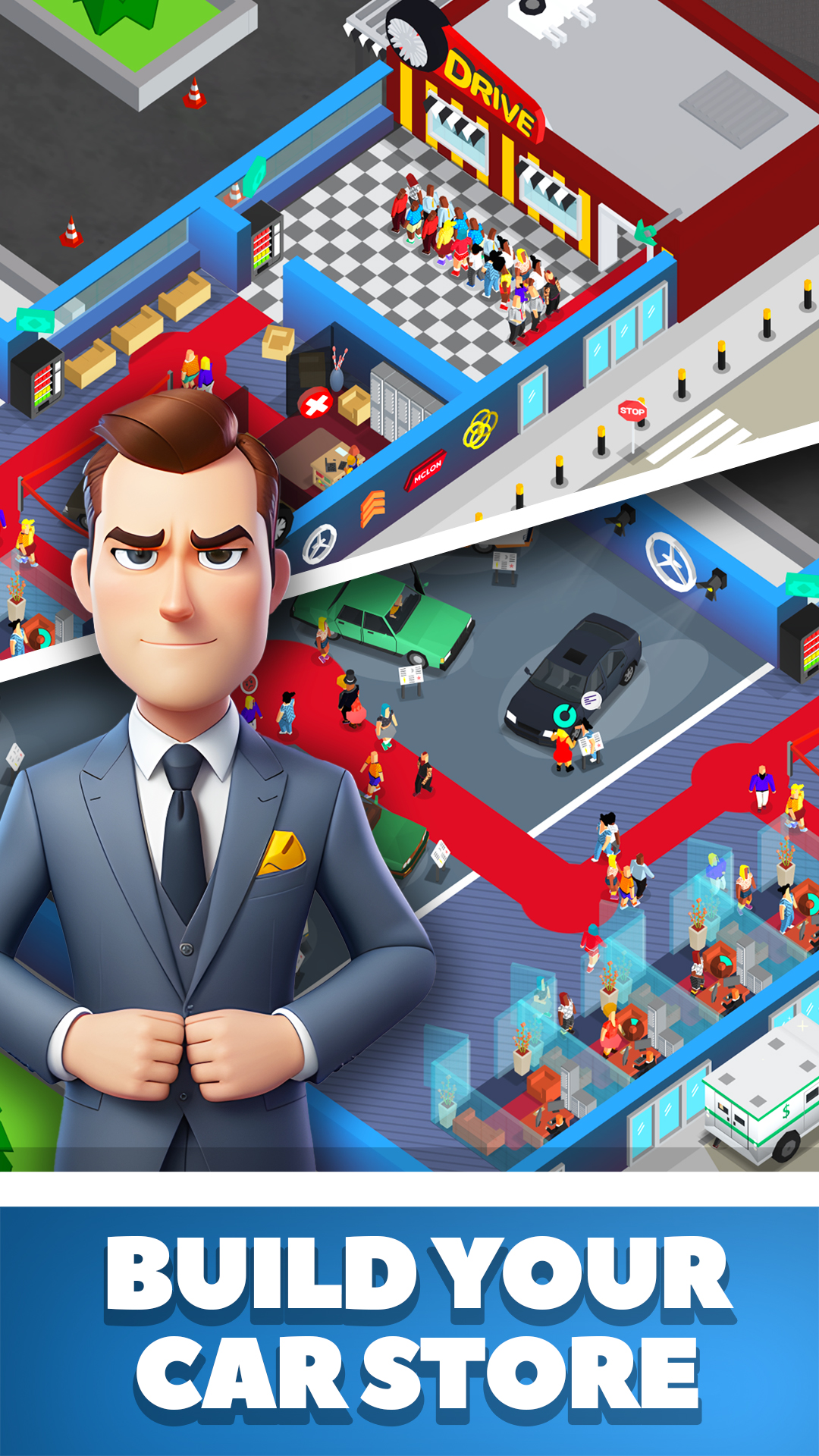 اسکرین شات 1 بازی Car Shop Tycoon: Idle Dealer