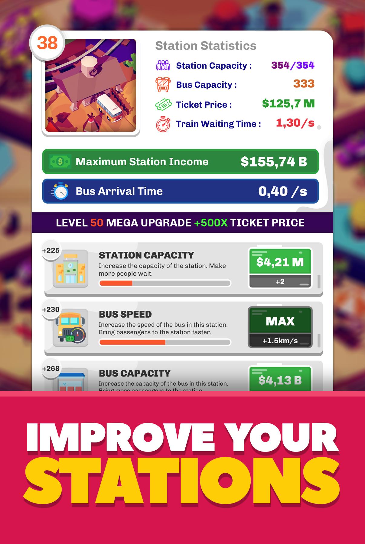 اسکرین شات 3 بازی Train Station Tycoon - Manager