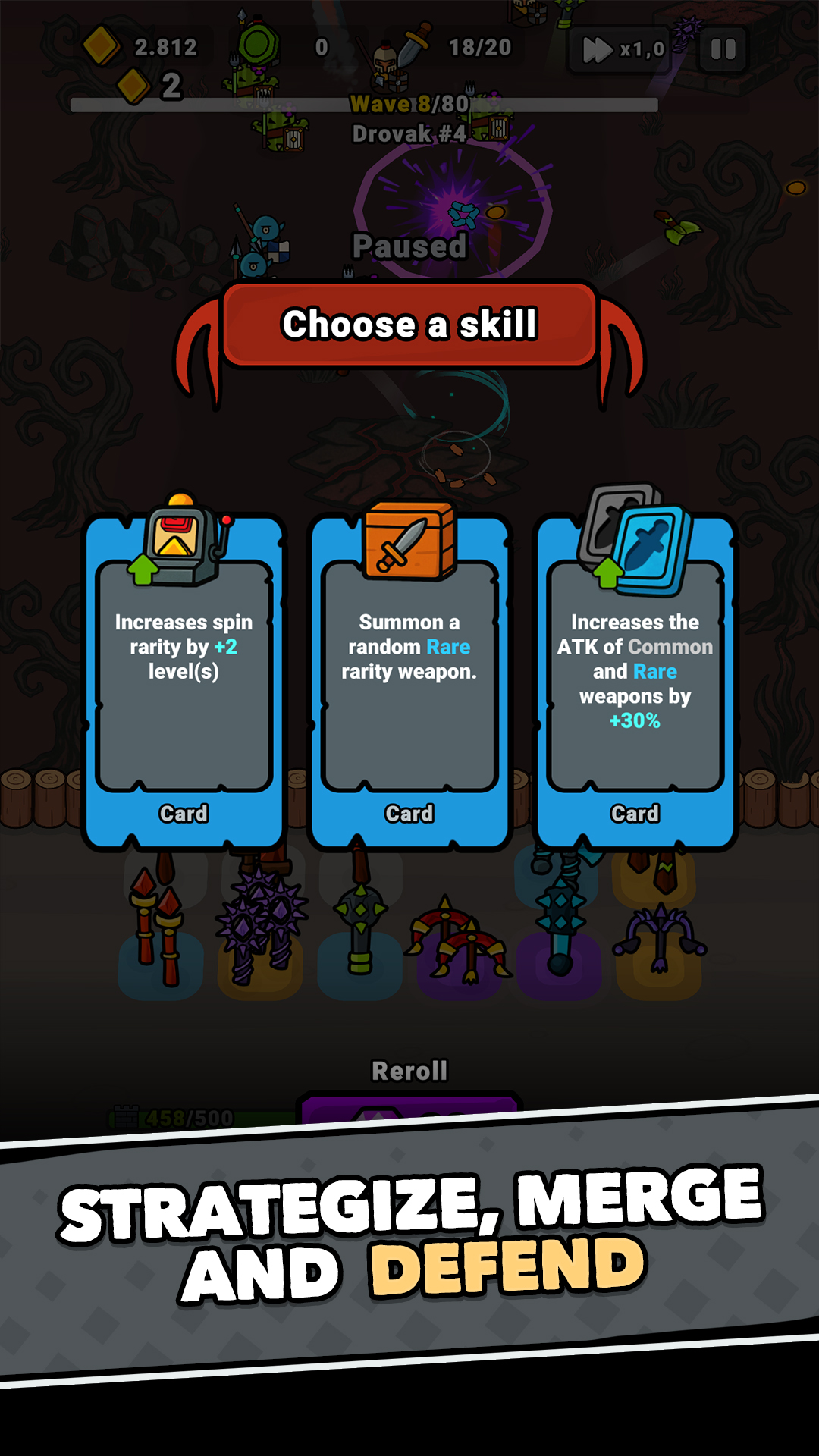 اسکرین شات 6 بازی Lucky Forge: Idle TD Game