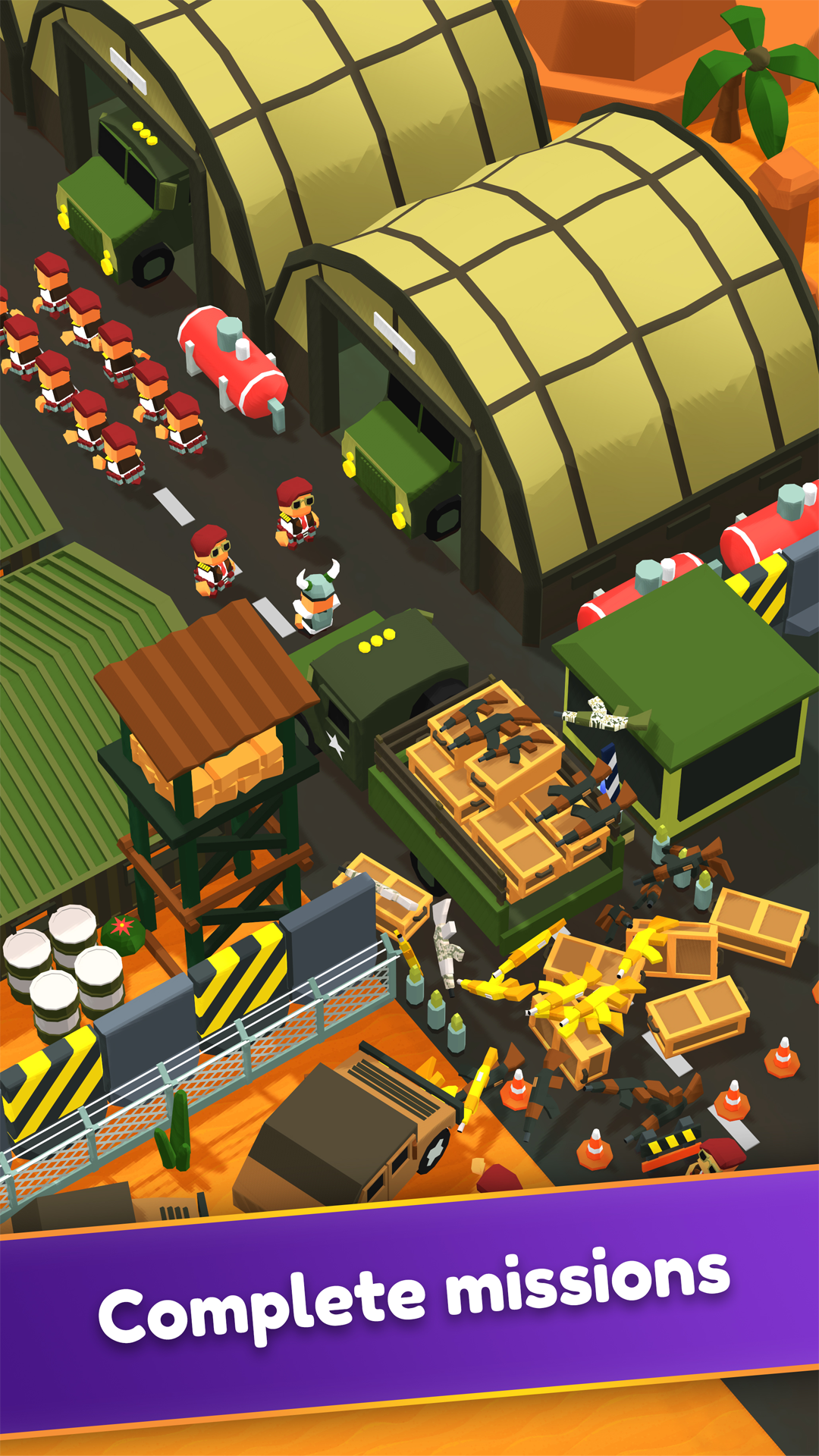 اسکرین شات 6 بازی Army Store Tycoon: Idle Base
