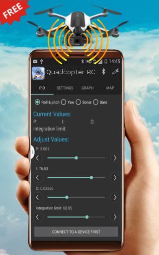 اسکرین شات 8 برنامه Drone RC For Quadcopter Drone