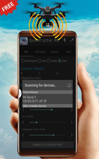 اسکرین شات 4 برنامه Drone RC For Quadcopter Drone