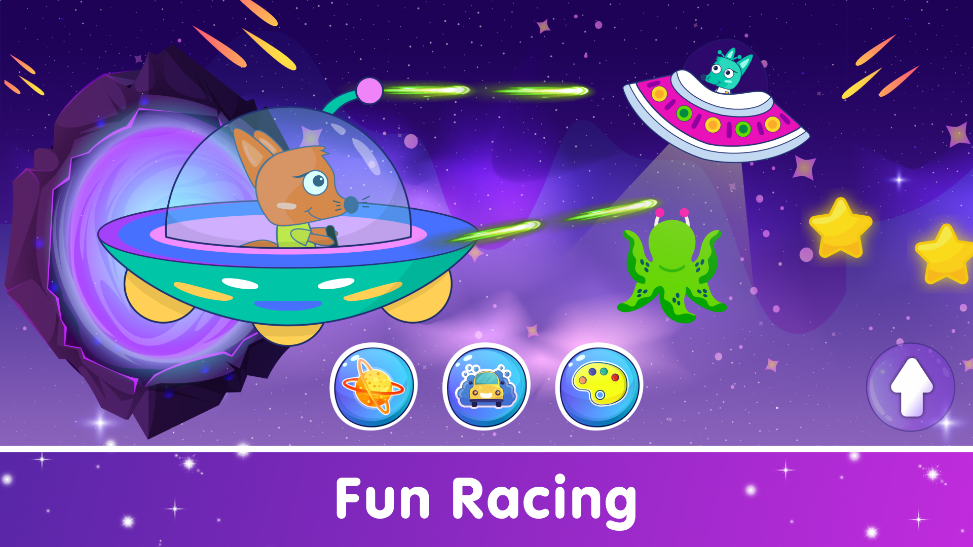 اسکرین شات 5 بازی Car Games for Kids! Fun Racing