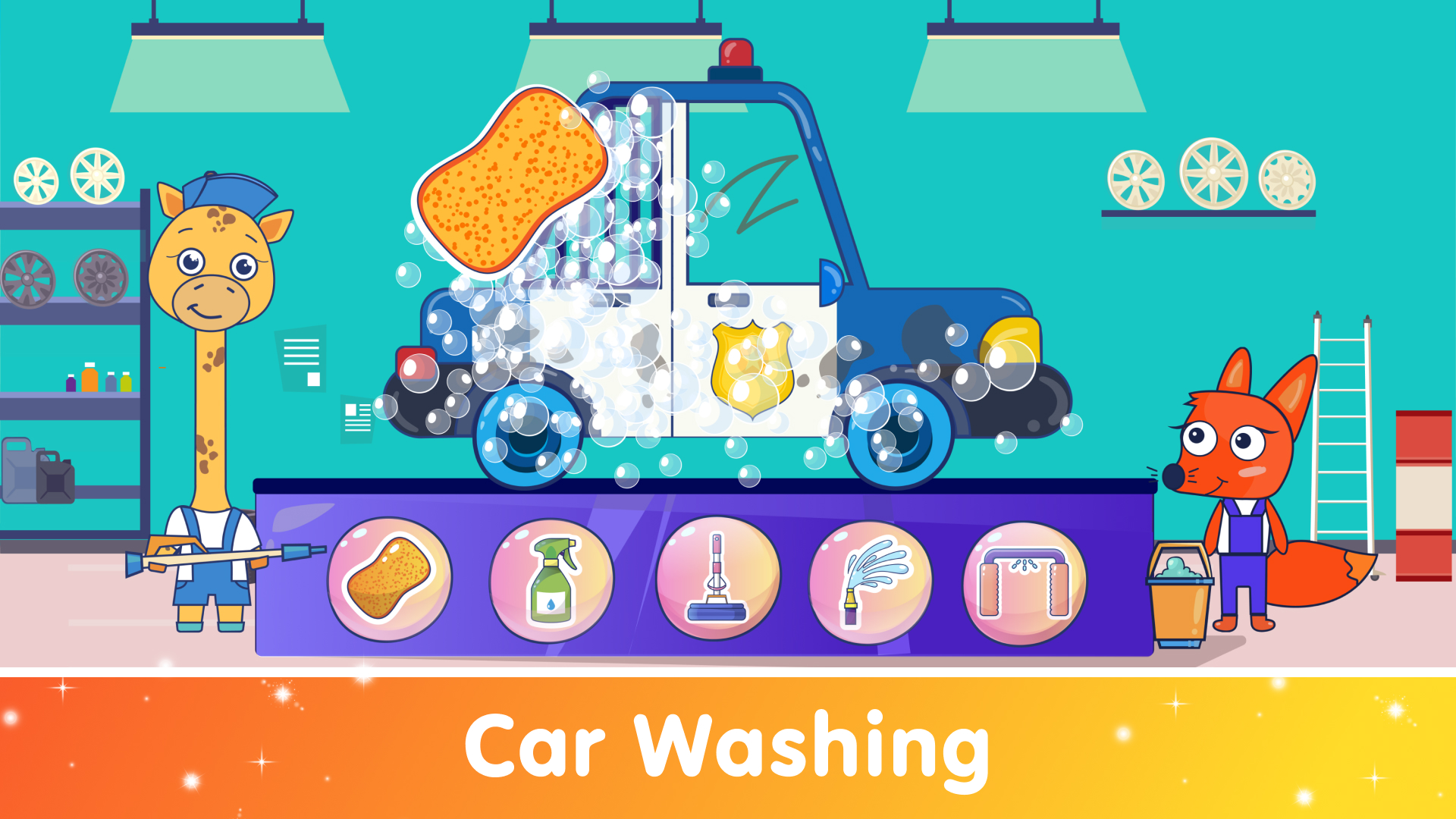 اسکرین شات 6 بازی Car Games for Kids! Fun Racing