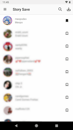 اسکرین شات 1 برنامه Story Save - Story Downloader for Instagram