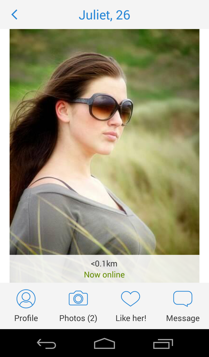 اسکرین شات 2 برنامه Meet-me: Dating, chat, romance