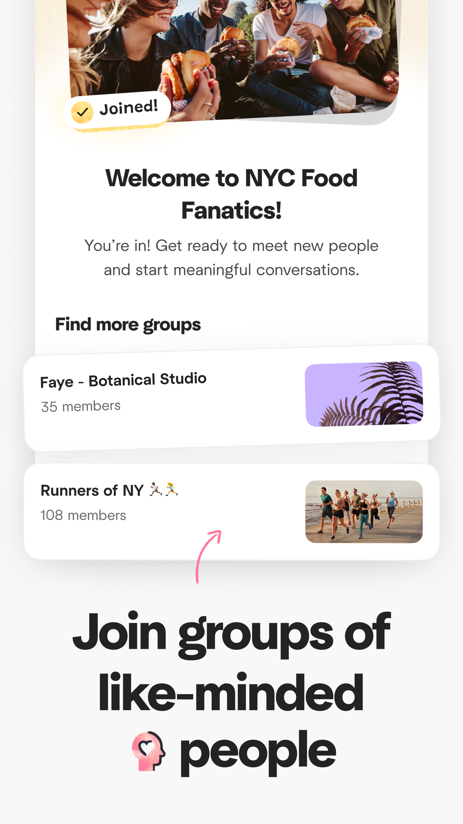 اسکرین شات 3 برنامه Meetup: Social Events & Groups