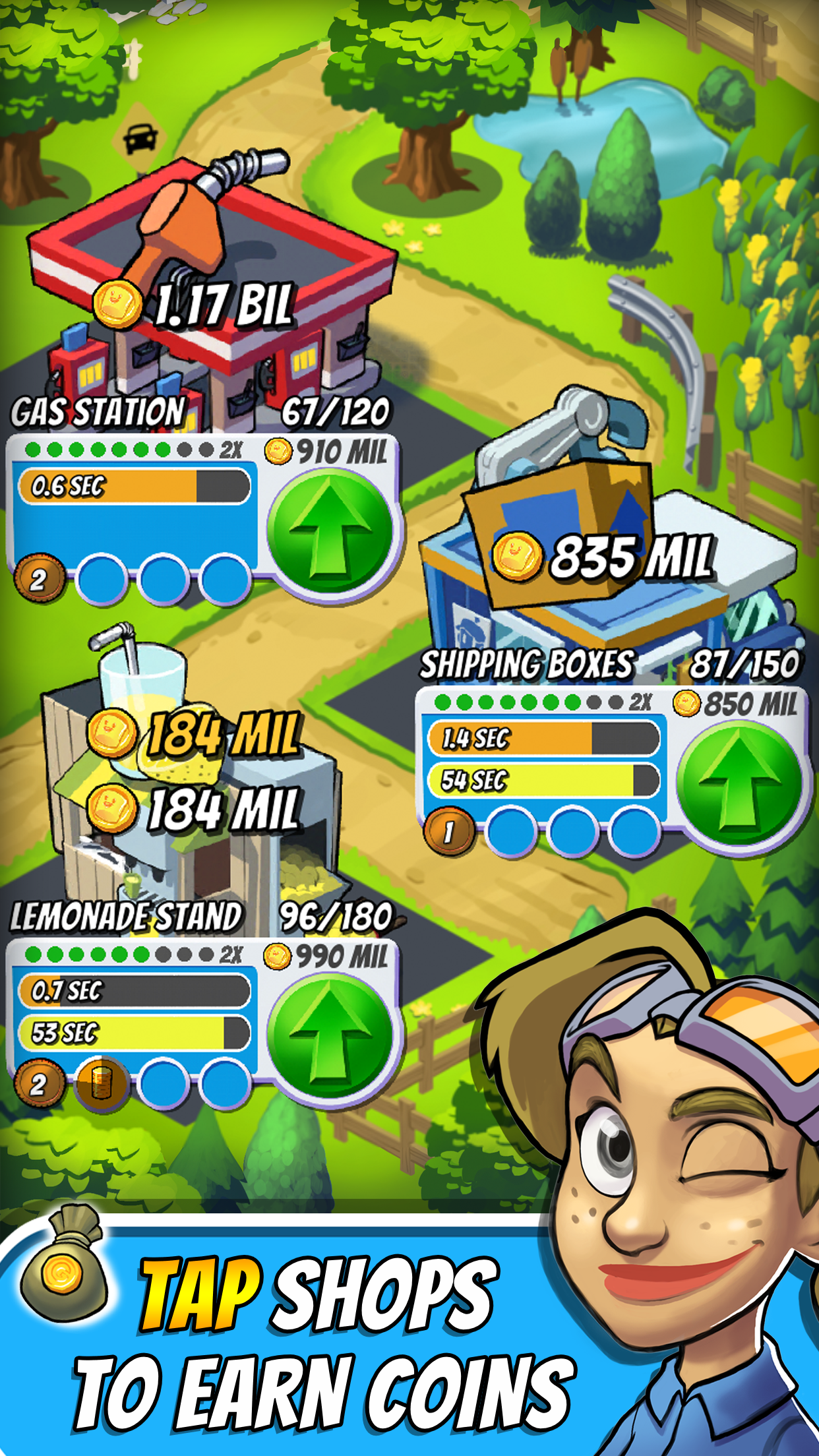 اسکرین شات 1 بازی Tap Empire: Idle Tycoon Game