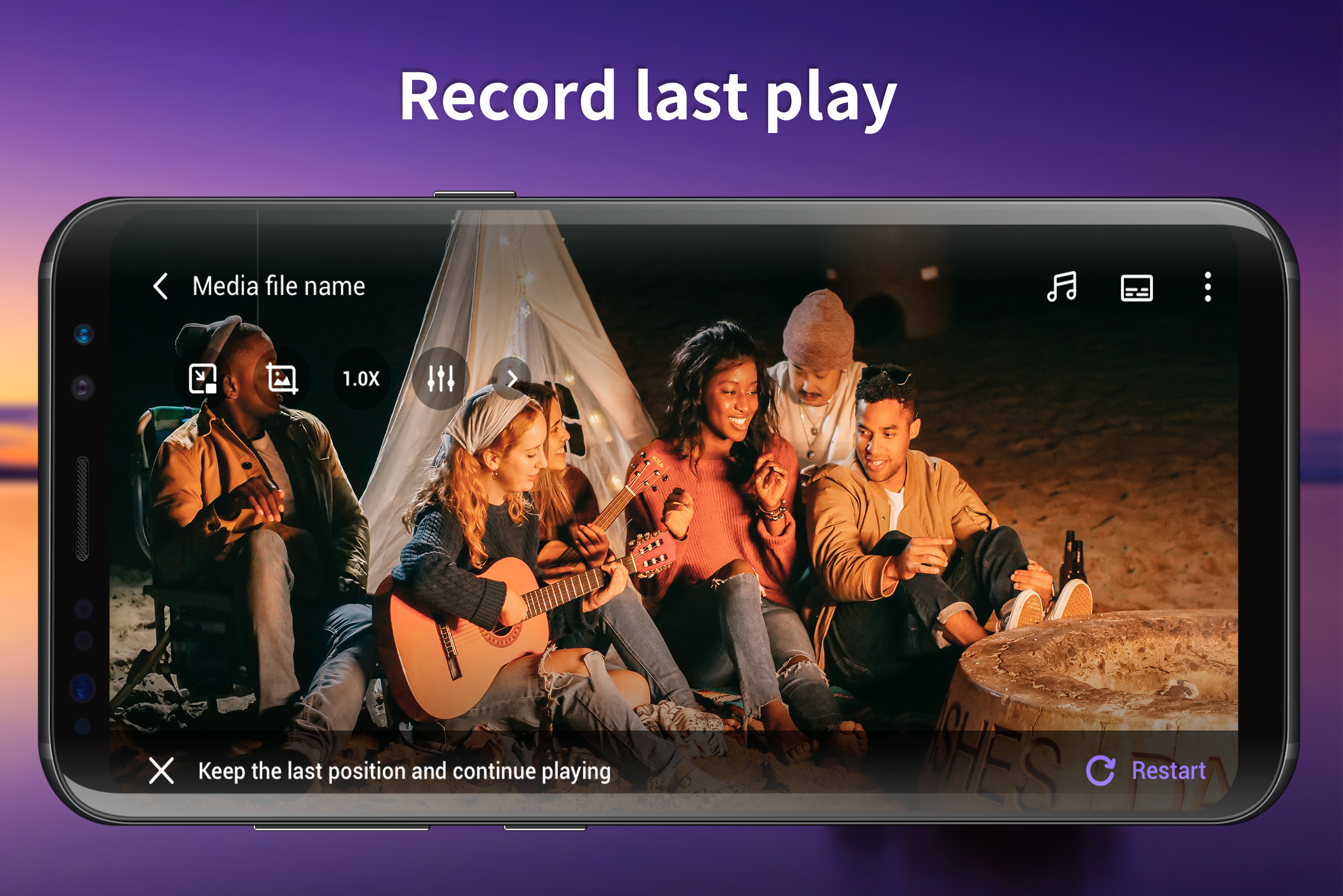 اسکرین شات 1 برنامه Media Player
