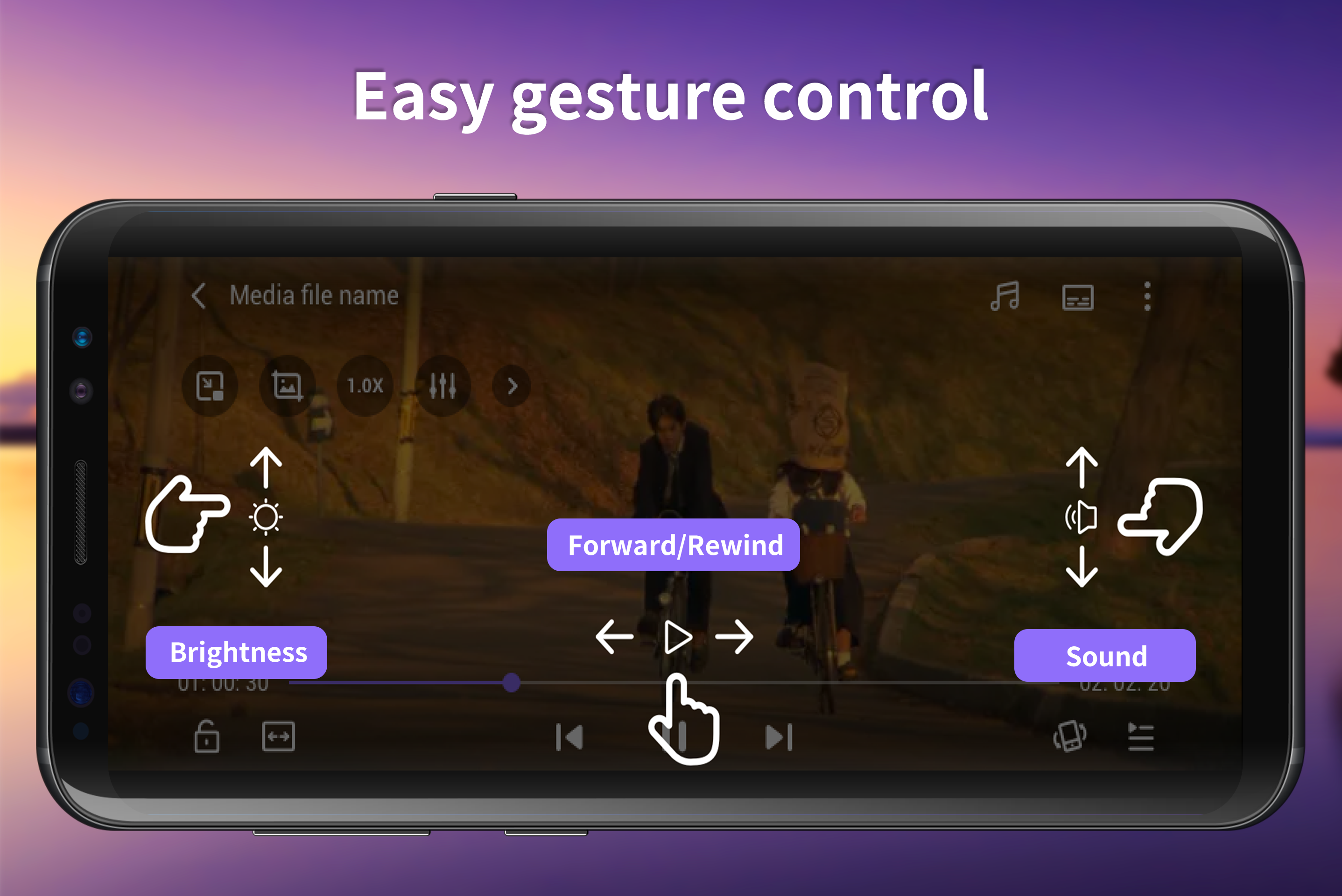 اسکرین شات 2 برنامه Media Player
