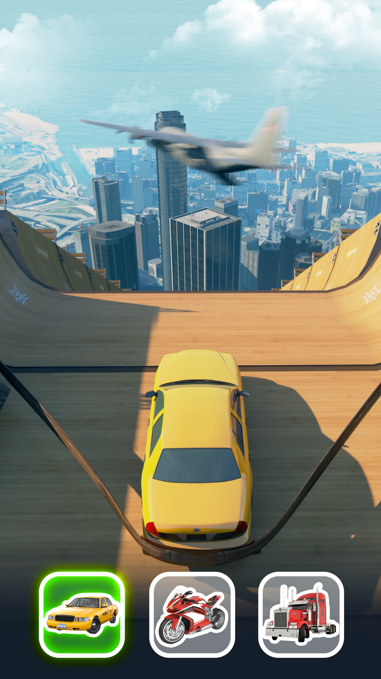 اسکرین شات 1 بازی Mega Ramp Car Jumping