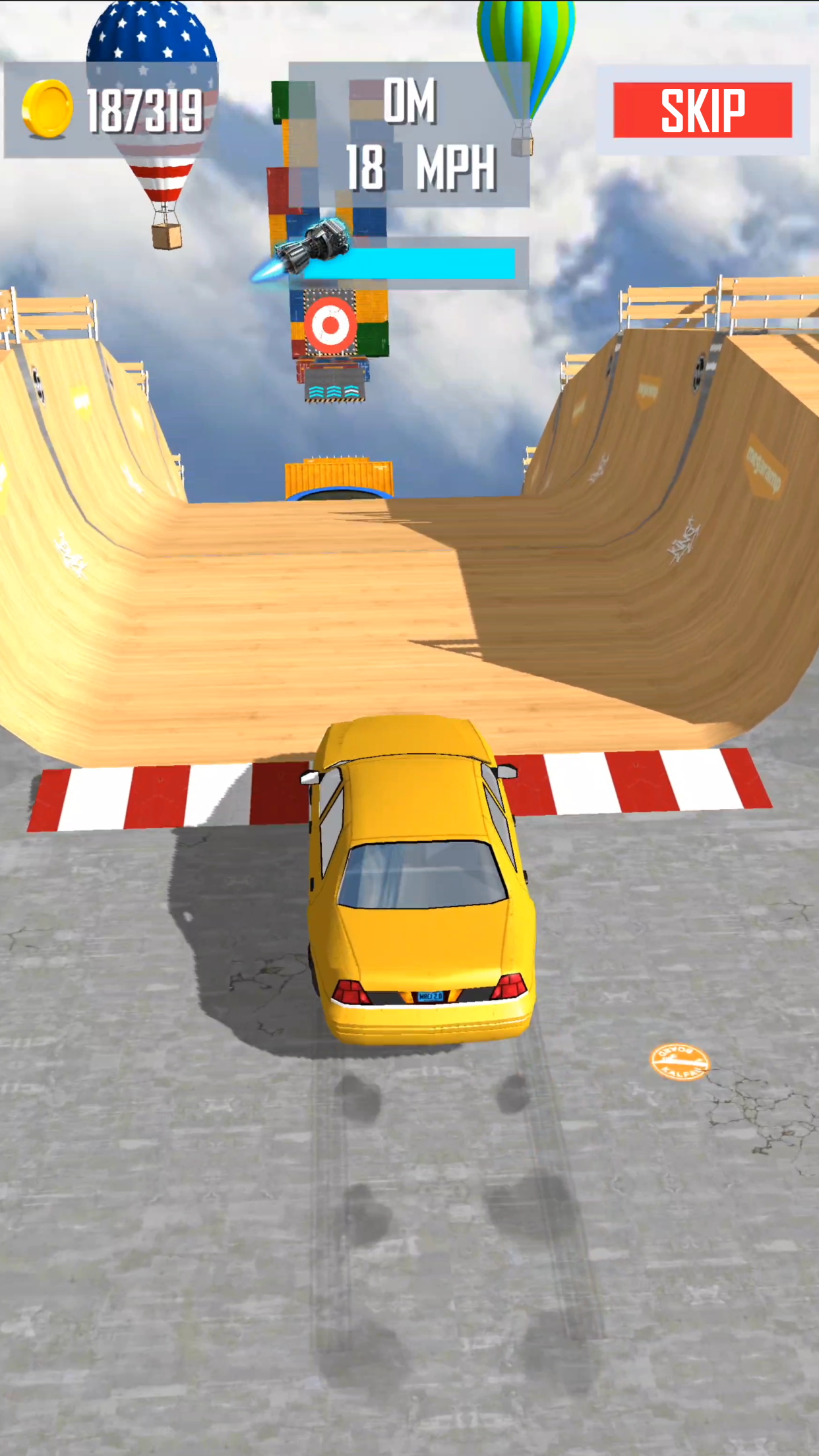 اسکرین شات 4 بازی Mega Ramp Car Jumping