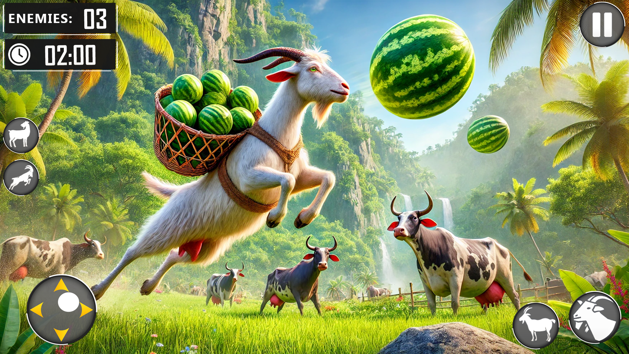 اسکرین شات 2 بازی The Goat Life Simulator