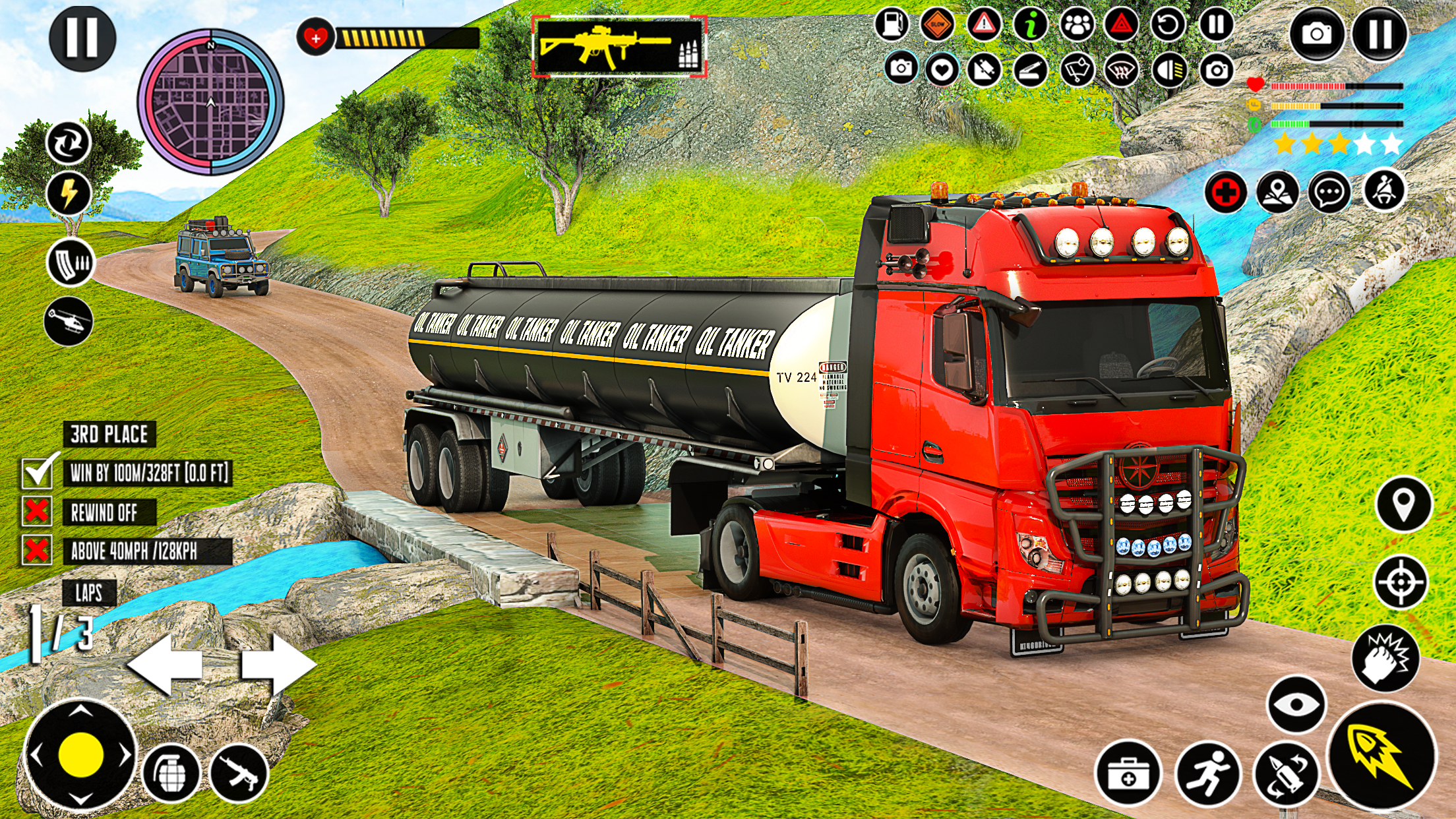 اسکرین شات 6 برنامه Truck Driving 2024: Pro Truck