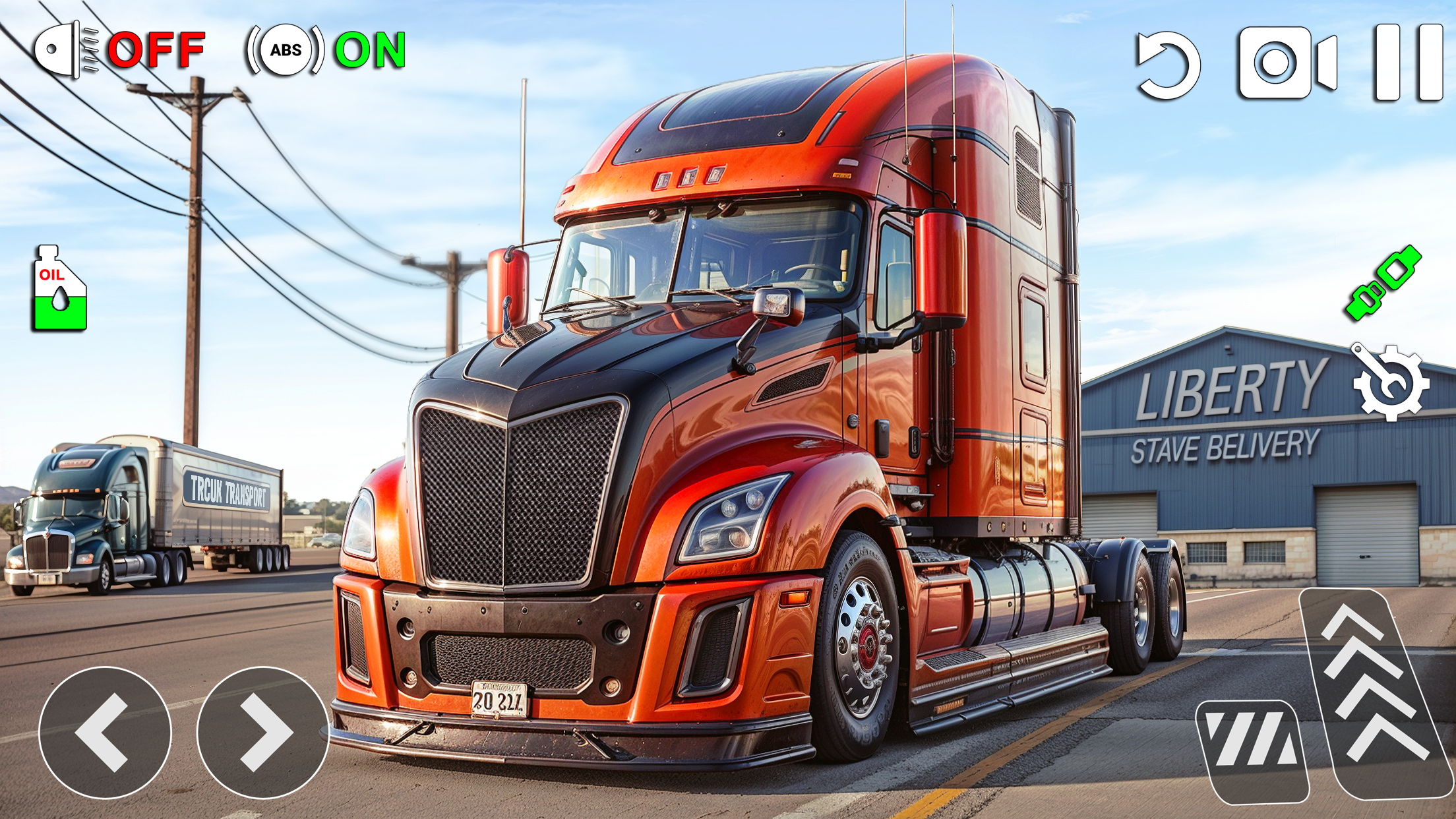 اسکرین شات 4 برنامه Truck Driving 2024: Pro Truck