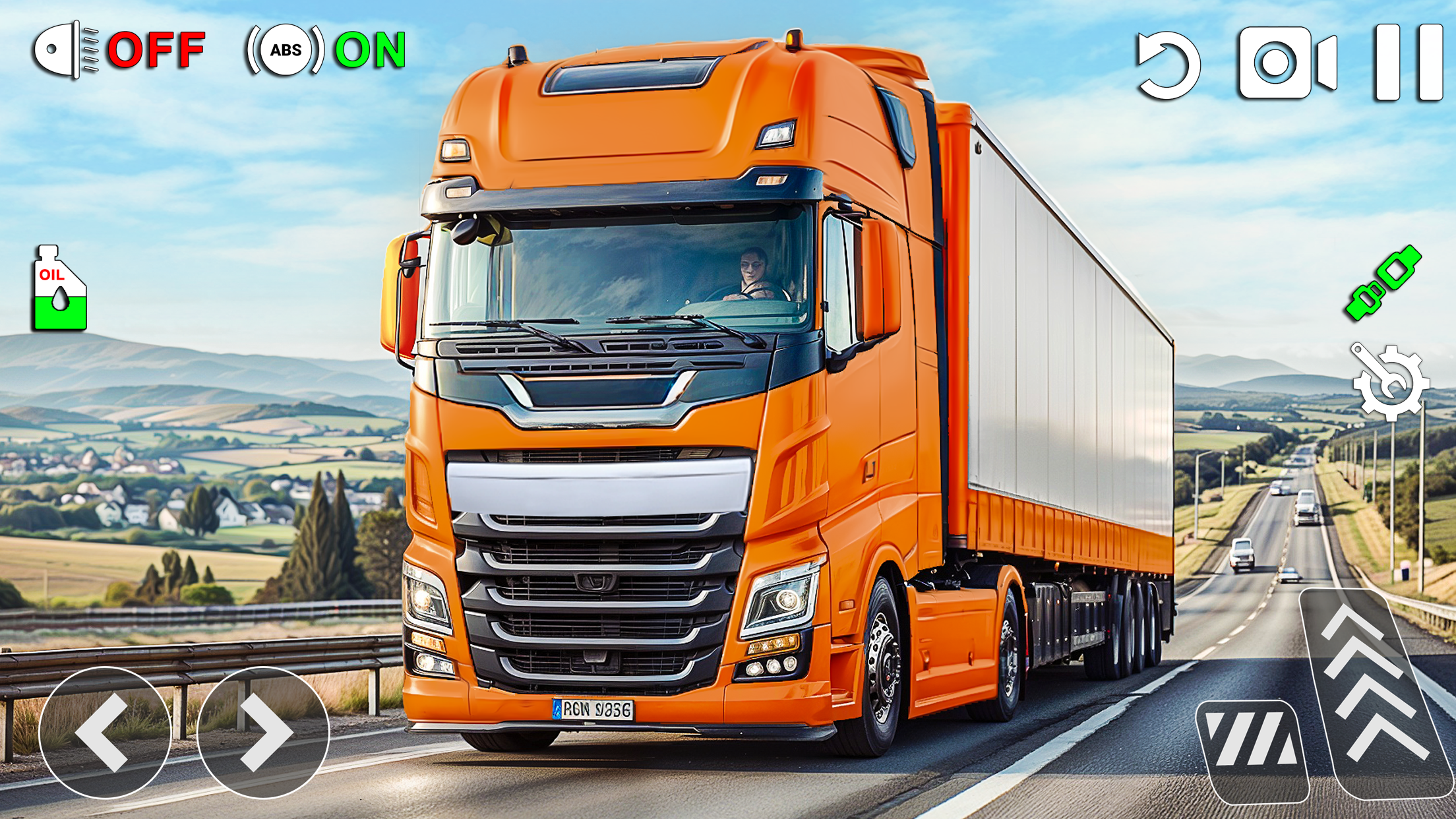 اسکرین شات 1 برنامه Truck Driving 2024: Pro Truck