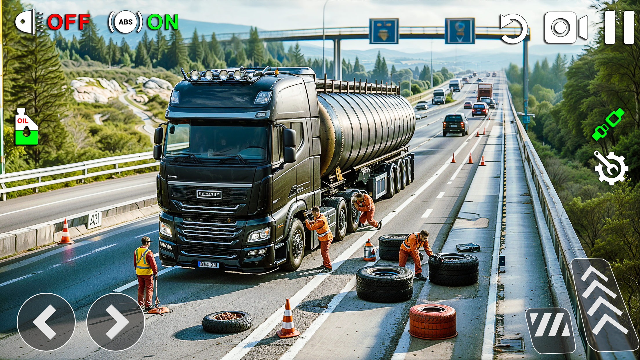 اسکرین شات 3 برنامه Truck Driving 2024: Pro Truck