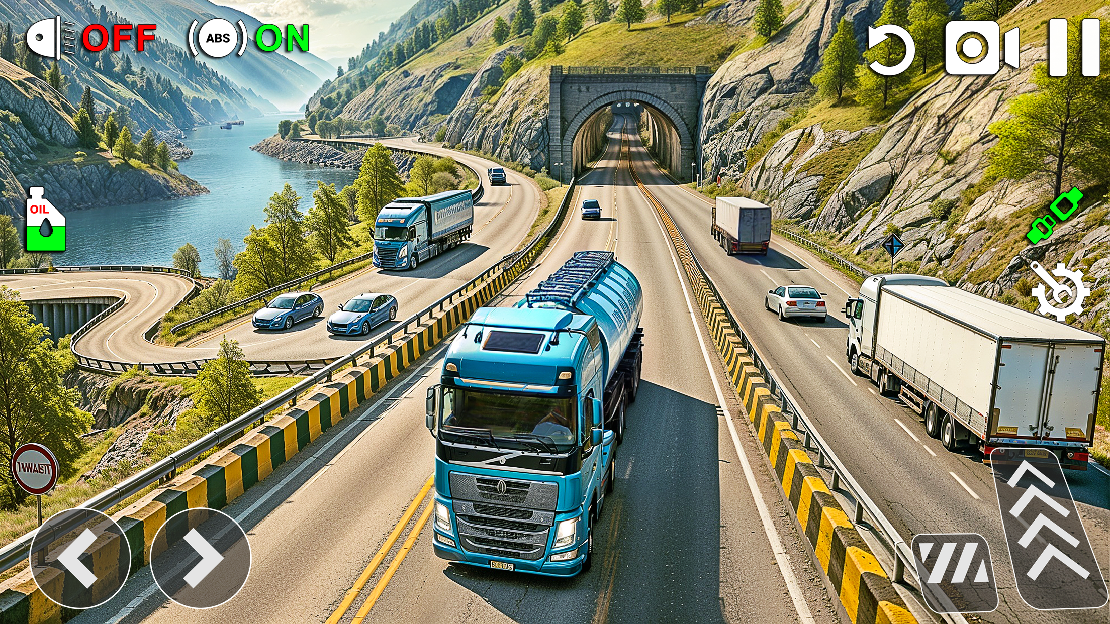 اسکرین شات 2 برنامه Truck Driving 2024: Pro Truck
