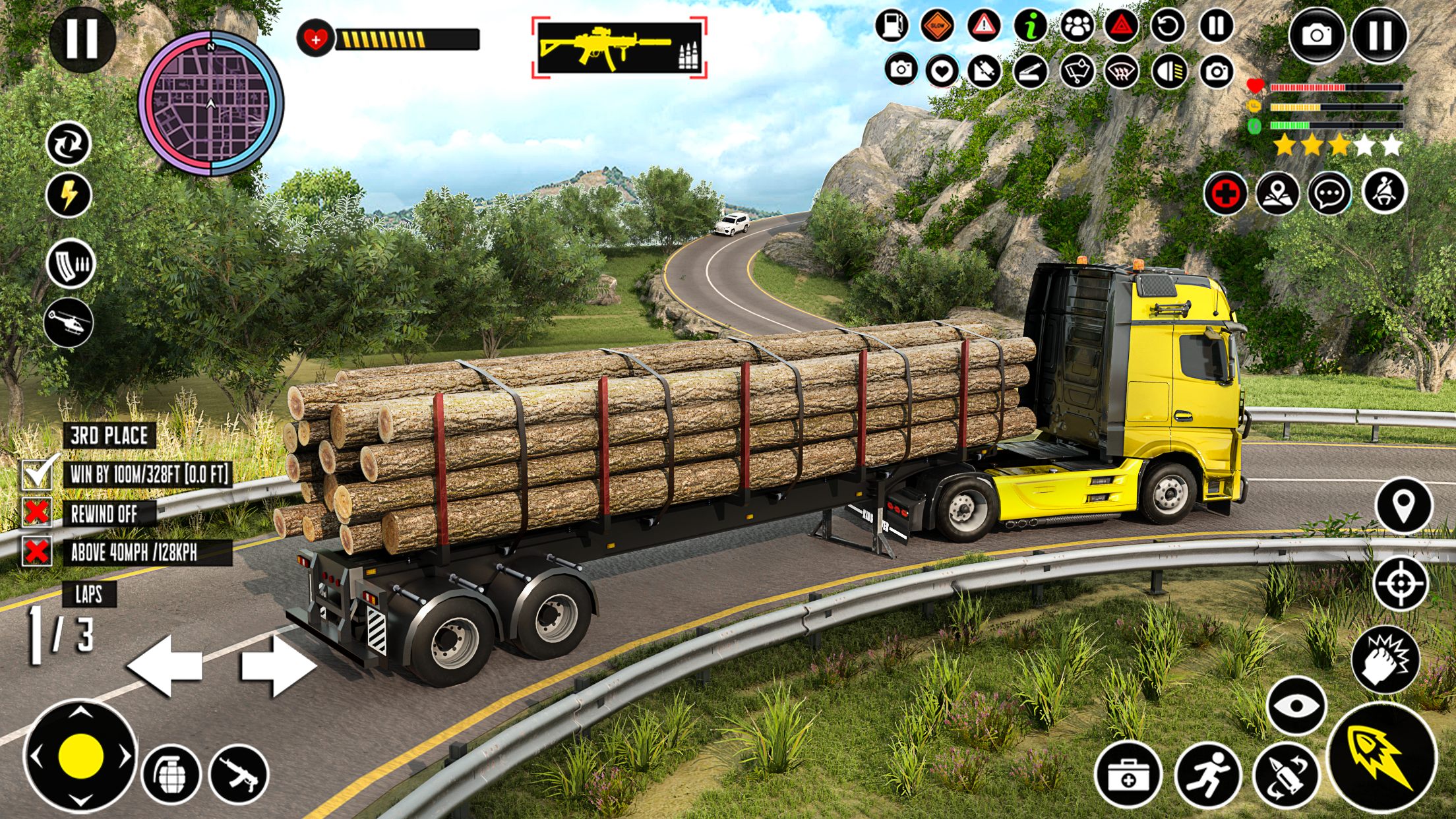 اسکرین شات 7 برنامه Truck Driving 2024: Pro Truck